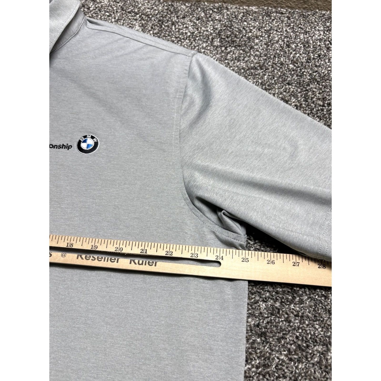 Peter Millar Peter Millar Polo Shirt Men XL Gray Golf Performance Stretch Championship Size US XL / EU 56 / 4 - 6 Thumbnail