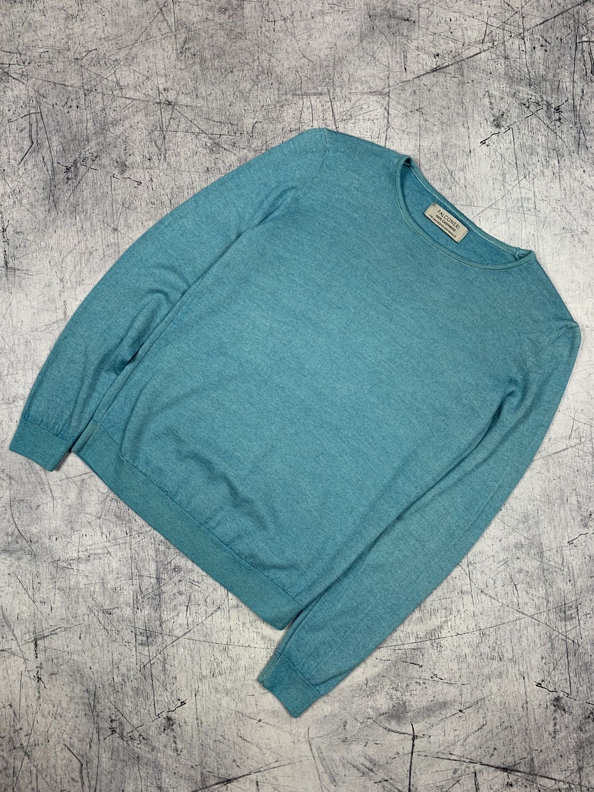 Other Falconeri 100% Cashmere Sweater Pullover Blue Size S / US 4 / IT 40 - 1 Thumbnail
