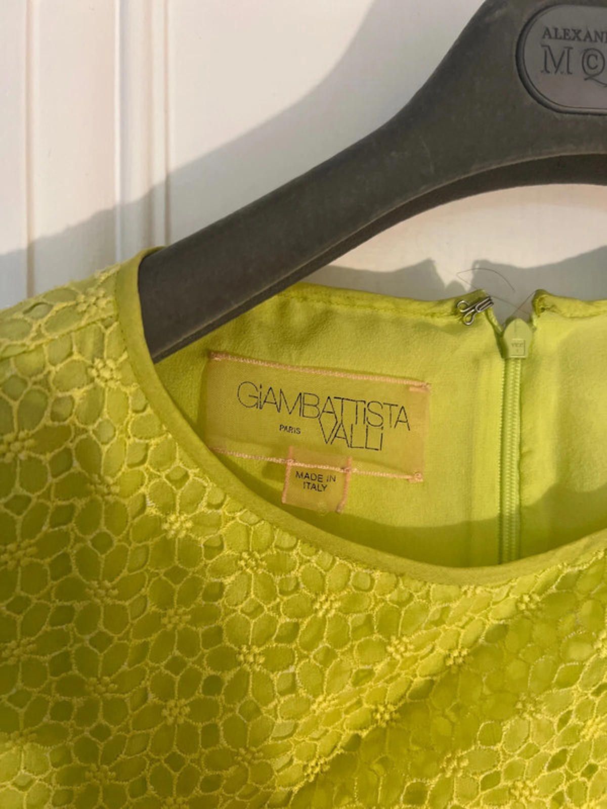 Other Giambattista Valli lime green embroidered dress 42 uk 10 Size M / US 6-8 / IT 42-44 - 1 Thumbnail