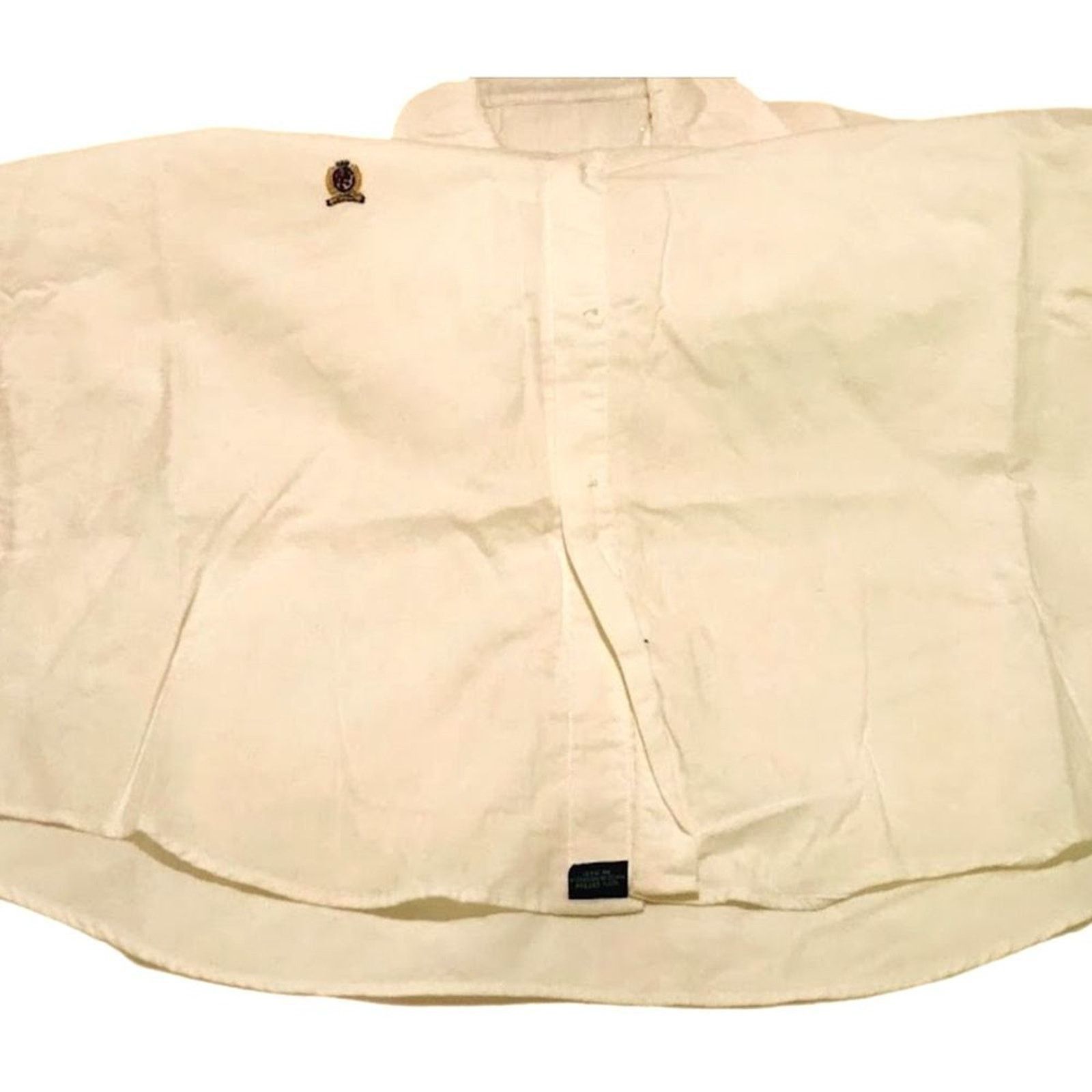 The Unbranded Brand Vintage Men's Shirt 100% Cotton White Long Sleeve Button L Size US L / EU 52-54 / 3 - 2 Thumbnail