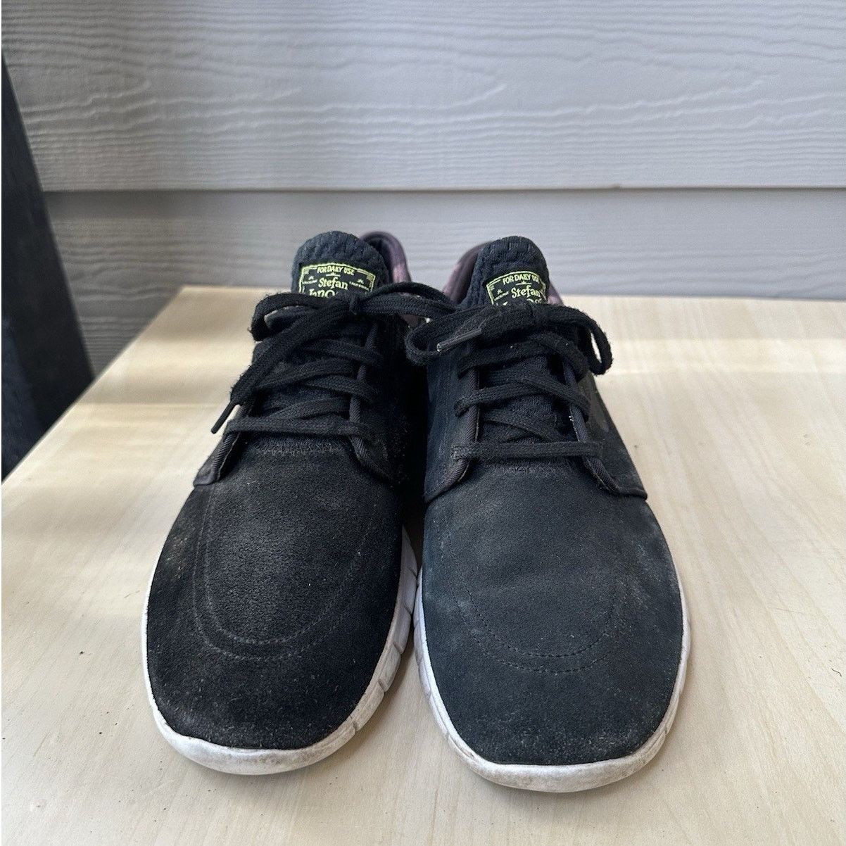 Nike Size 11 Nike SB Stefan Janoski Max Suede Black Size US 11 / EU 44 - 4 Thumbnail