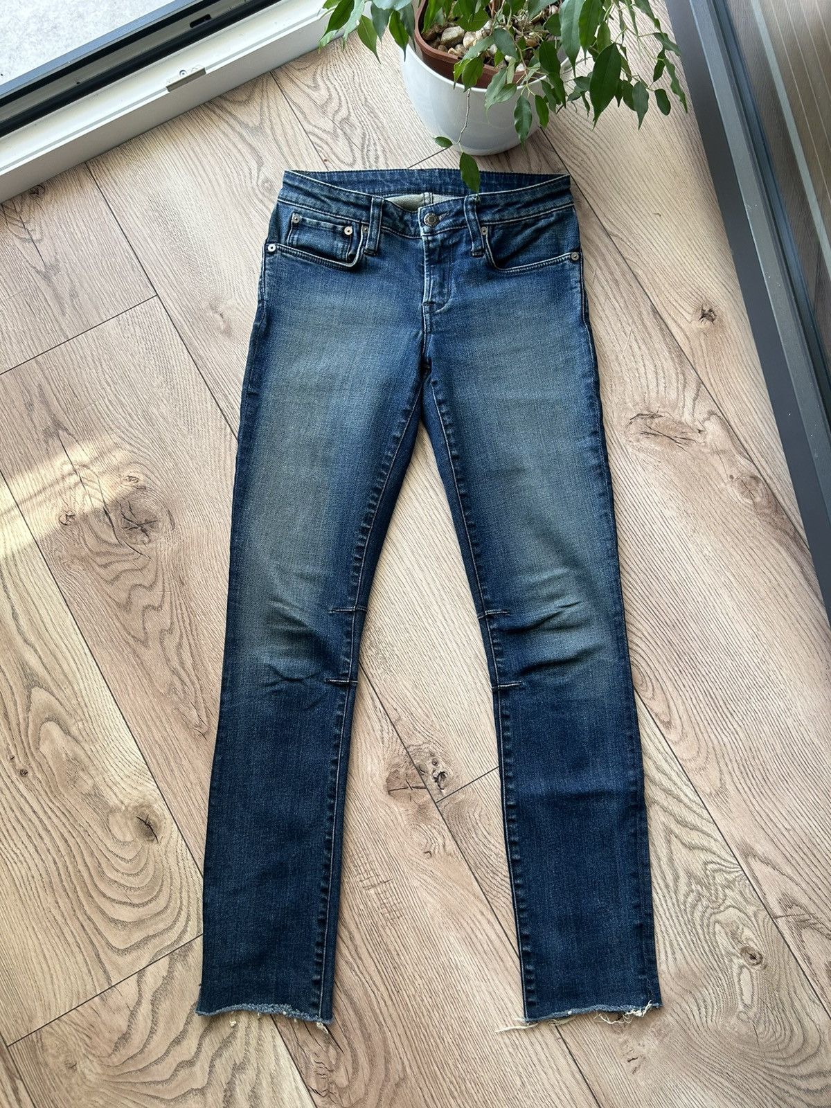 Helmut Lang Masc Lo drainpipe jeans Size 25" / US 0 / IT 36 - 1 Thumbnail