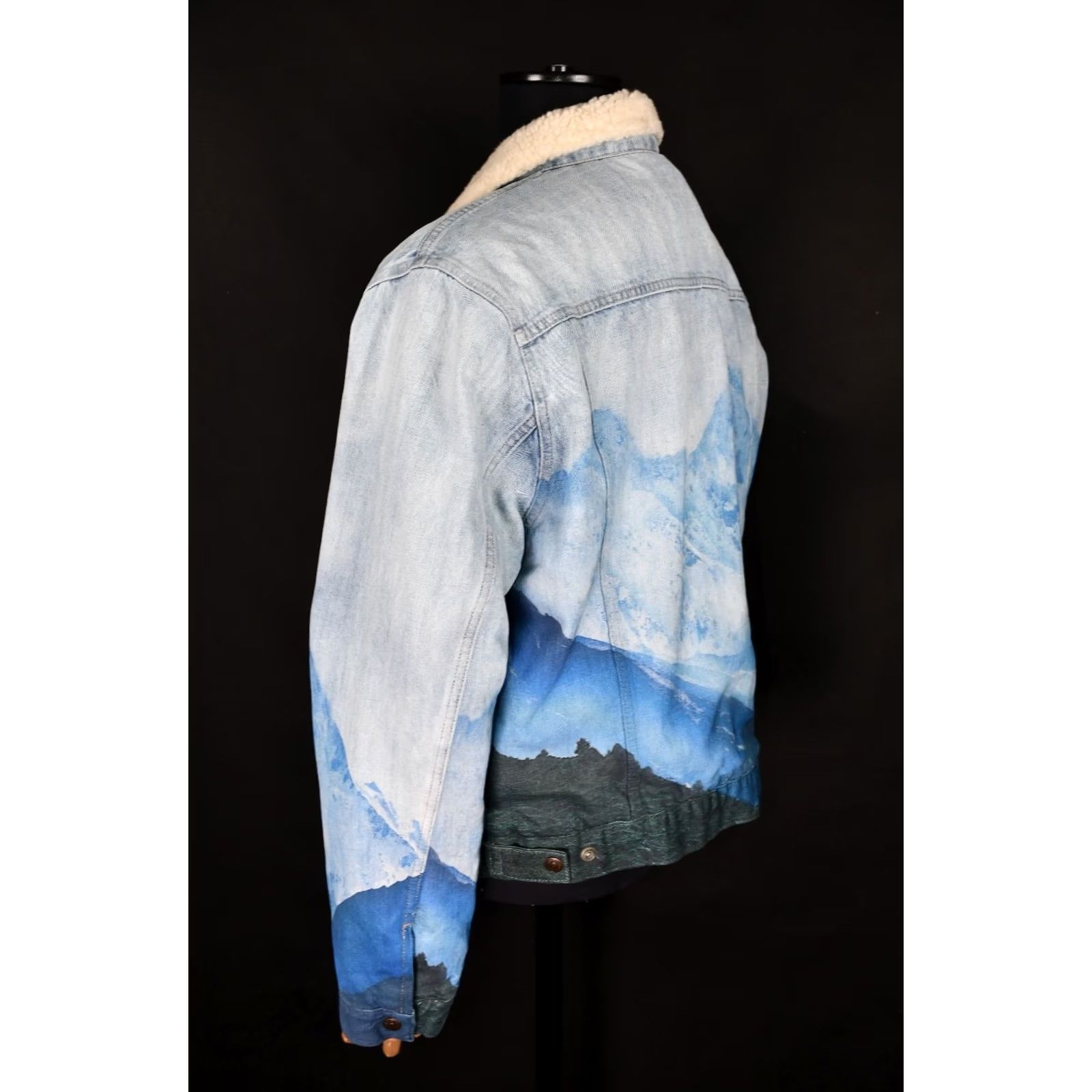 Polo Ralph Lauren Polo Ralph Lauren Jacket Denim Sherpa Mountain Trucker L Men Blue Denim Cotton Size L Shirt Size US L / EU 52-54 / 3 - 2 Thumbnail