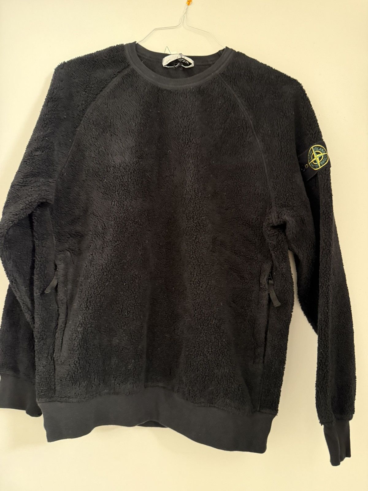 Stone Island Logo-Appliquéd Cotton-Blend Fleece Size US S / EU 44-46 / 1 - 1 Thumbnail