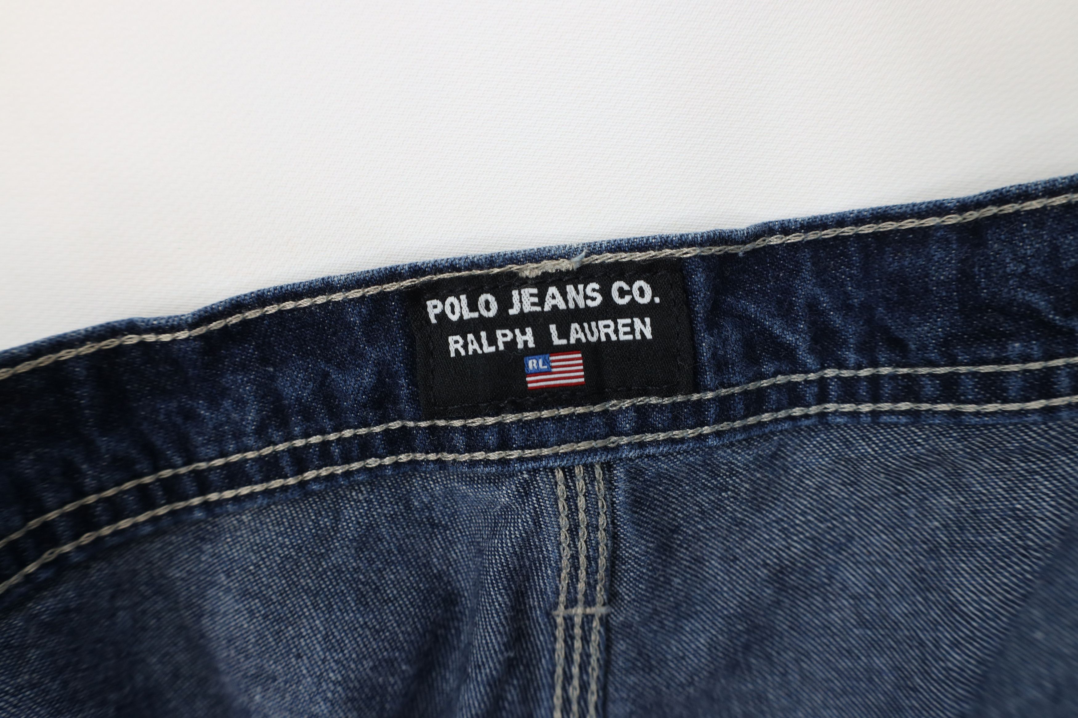 Ralph Lauren Vintage 90s Ralph Lauren Baggy Wide Leg Carpenter Jeans Size US 38 / EU 54 - 8 Thumbnail