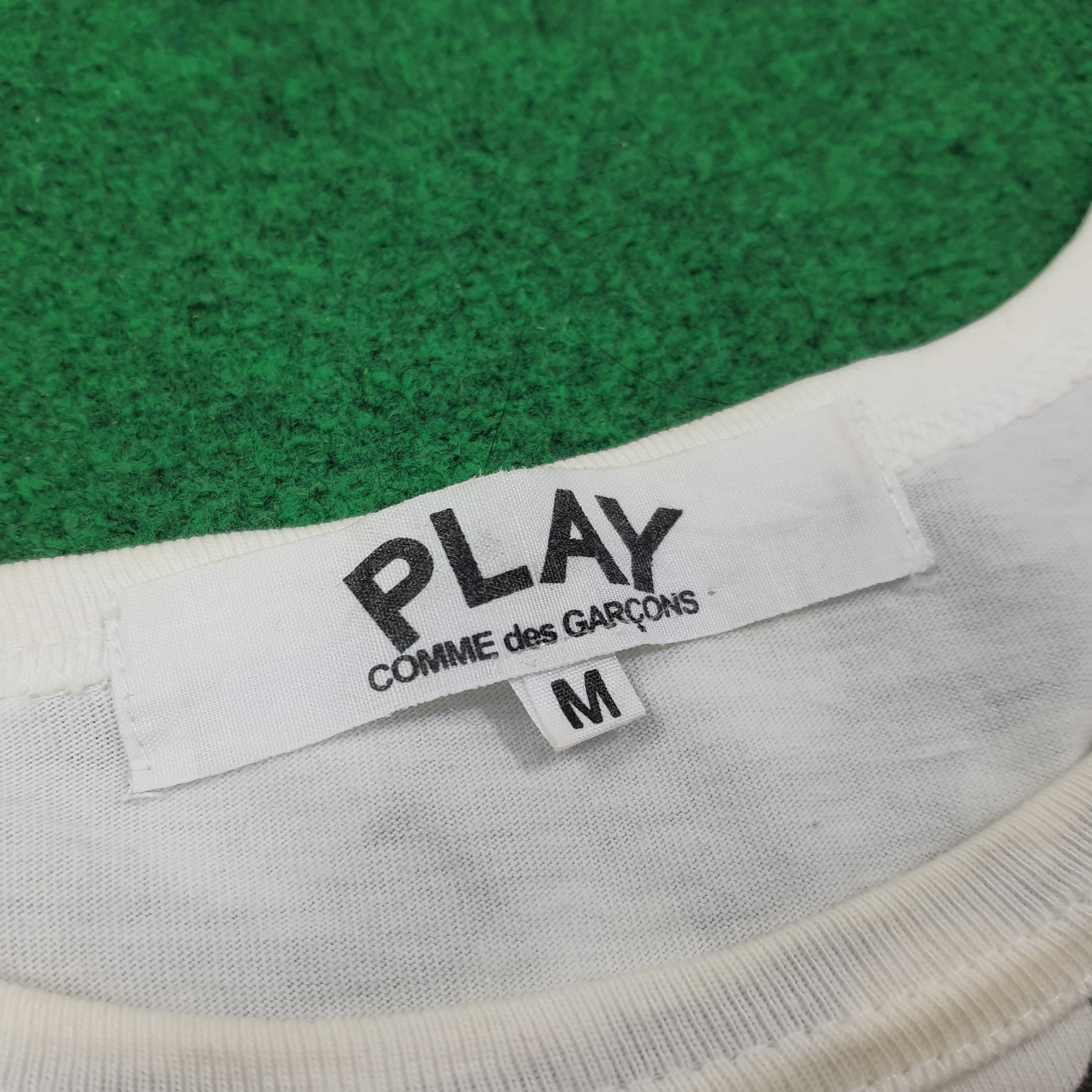 Comme des Garcons PLAY Vintage Comme Des Garcons Play Polka Dot Tshirt C249N119 Size US M / EU 48-50 / 2 - 5 Thumbnail