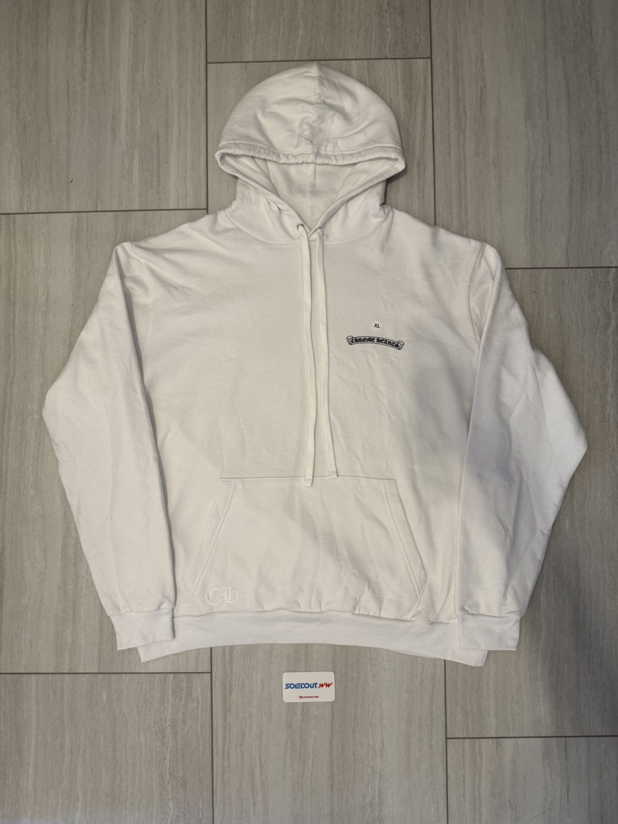 Chrome Hearts Chrome Hearts St Barth Exclusive Cross Pullover Hoodie Size US XL / EU 56 / 4 - 2 Thumbnail