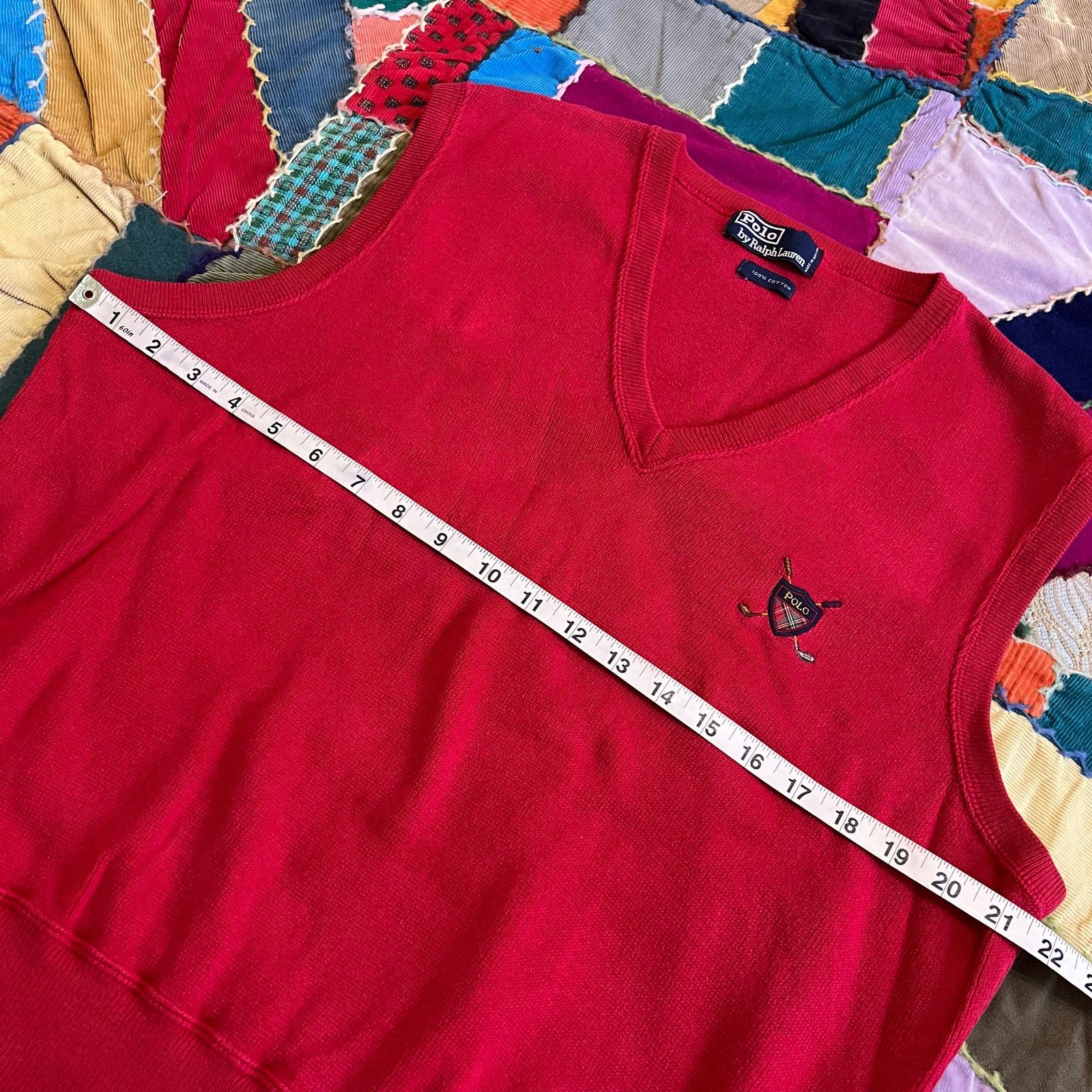 Polo Ralph Lauren Polo Ralph Lauren Red Vest Large Size US L / EU 52-54 / 3 - 6 Thumbnail