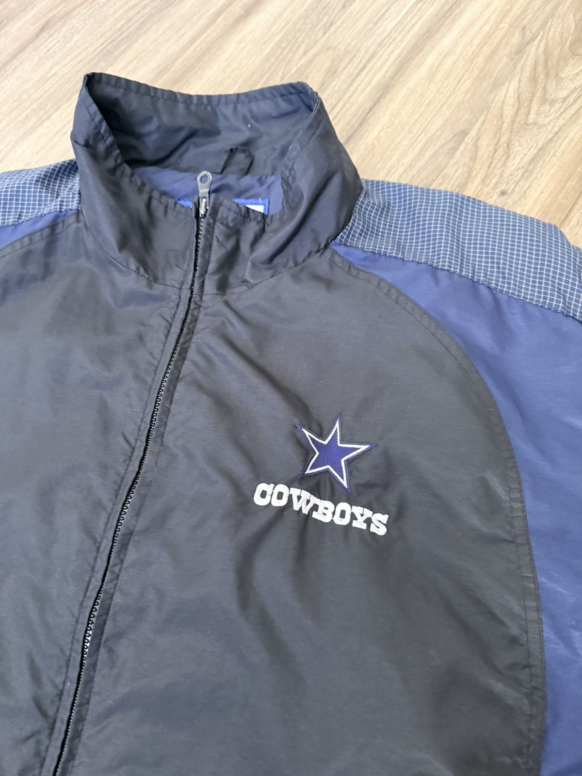 Logo Athletic Vintage Dallas Cowboys Jacket Logo Athletic Pro Line Blue Size US XL / EU 56 / 4 - 3 Thumbnail