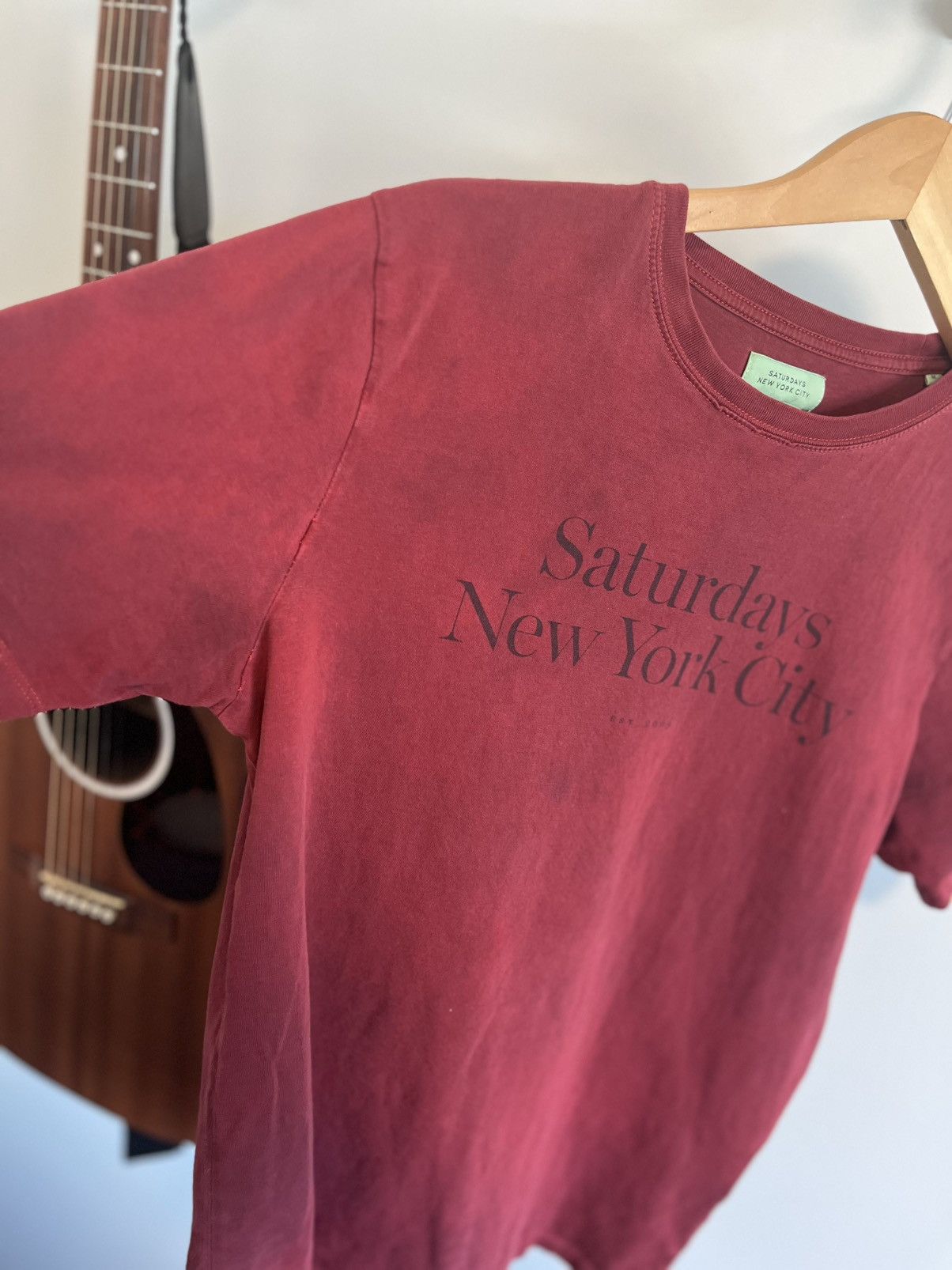 Saturdays NYC Dyed Classic Tee Size US M / EU 48-50 / 2 - 4 Thumbnail