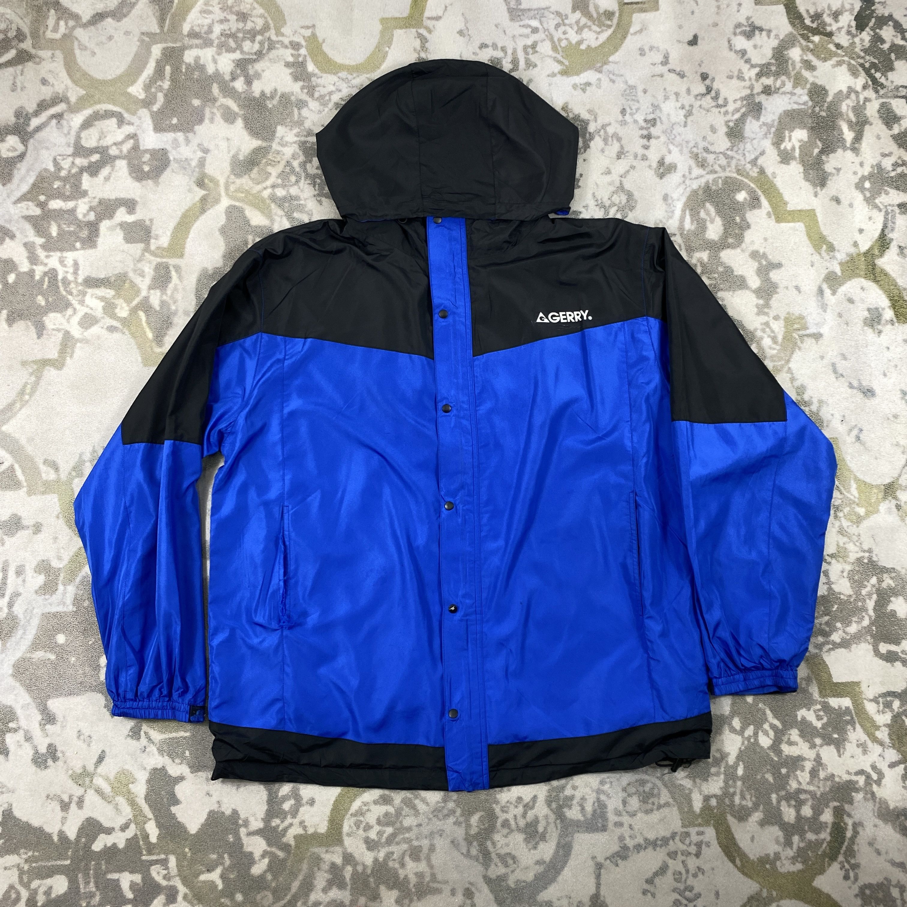 image of Vintage Gerry Light Jacket -J165 in Blue, Men's (Size XL)