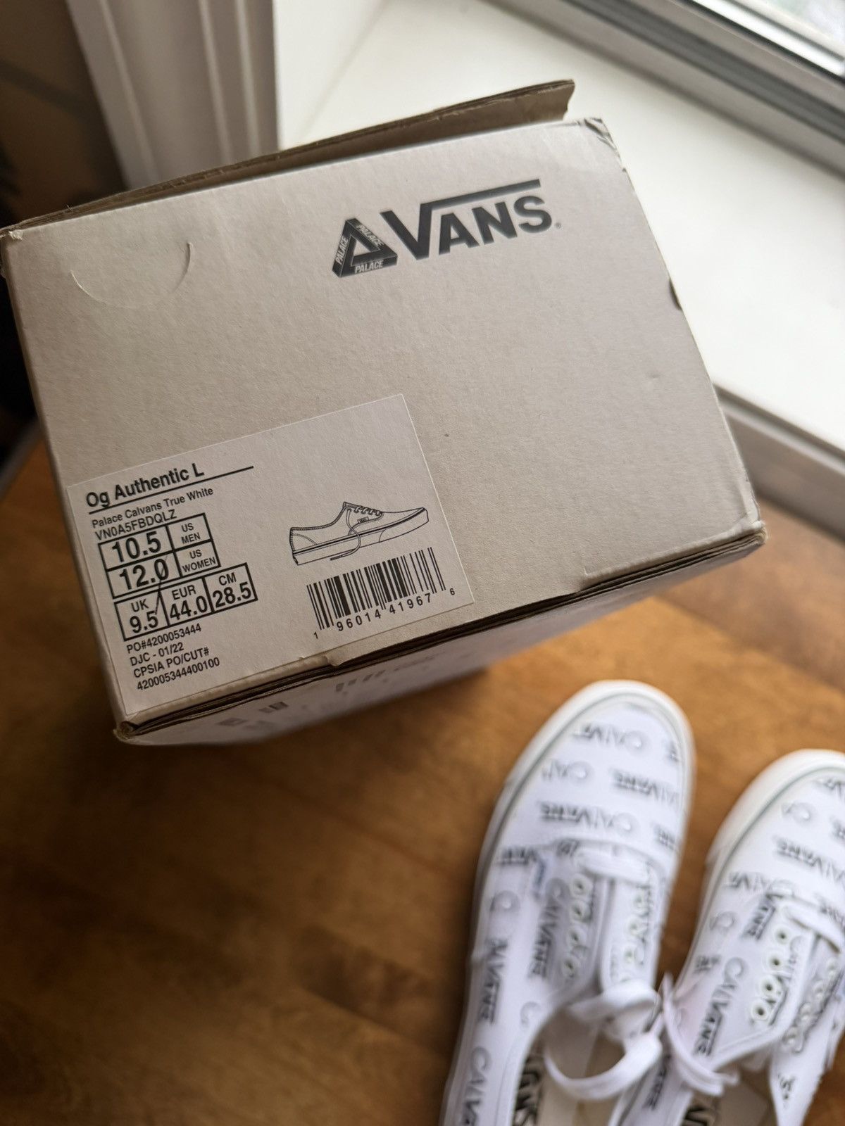 Calvin Klein × Palace Palace Calvin Klein Vans Authentic Calvans Size US 10.5 / EU 43-44 - 5 Thumbnail