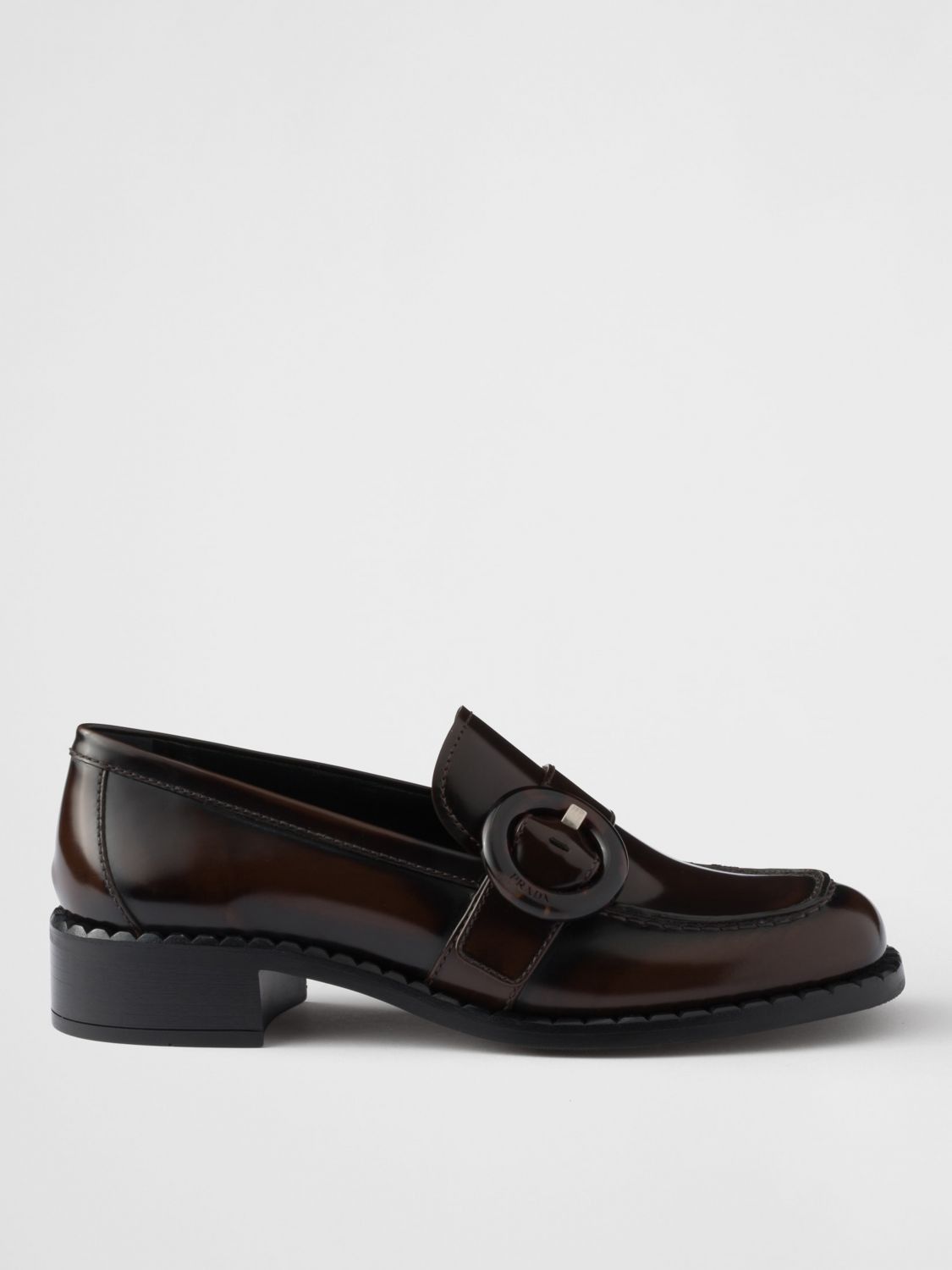 Prada Prada Loafers Woman Brown Size US 10 / IT 40 - 1 Preview