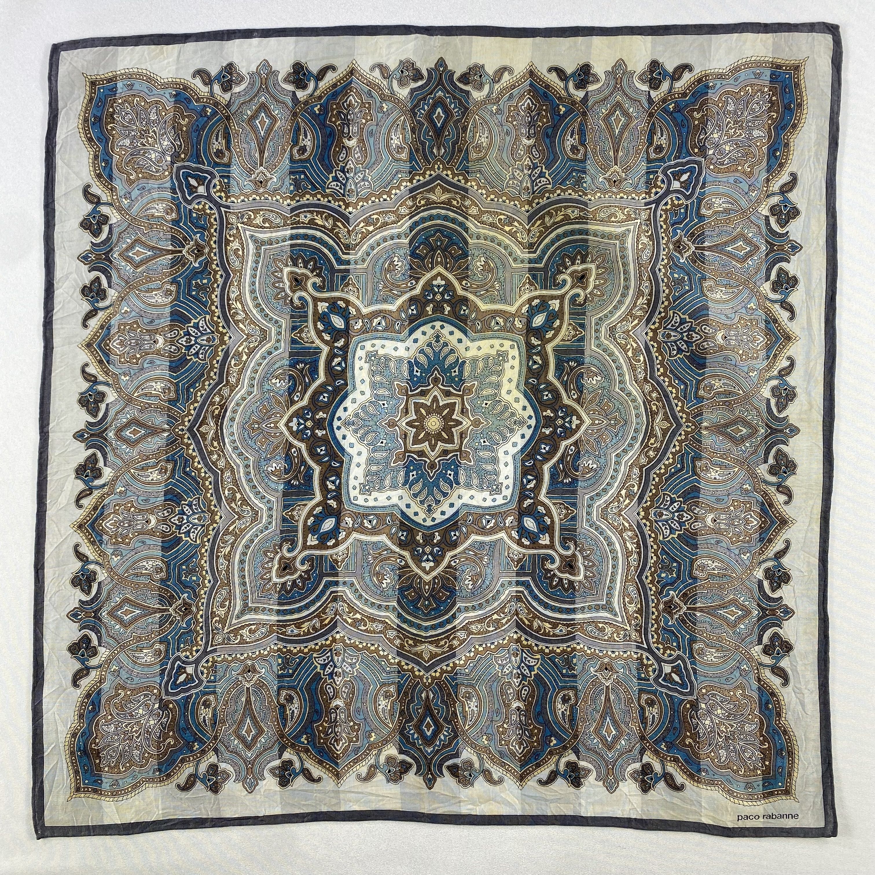 Vintage Paco Rabanne Bandana/ Handkerchief / Neckerchief Size ONE SIZE - 1 Thumbnail