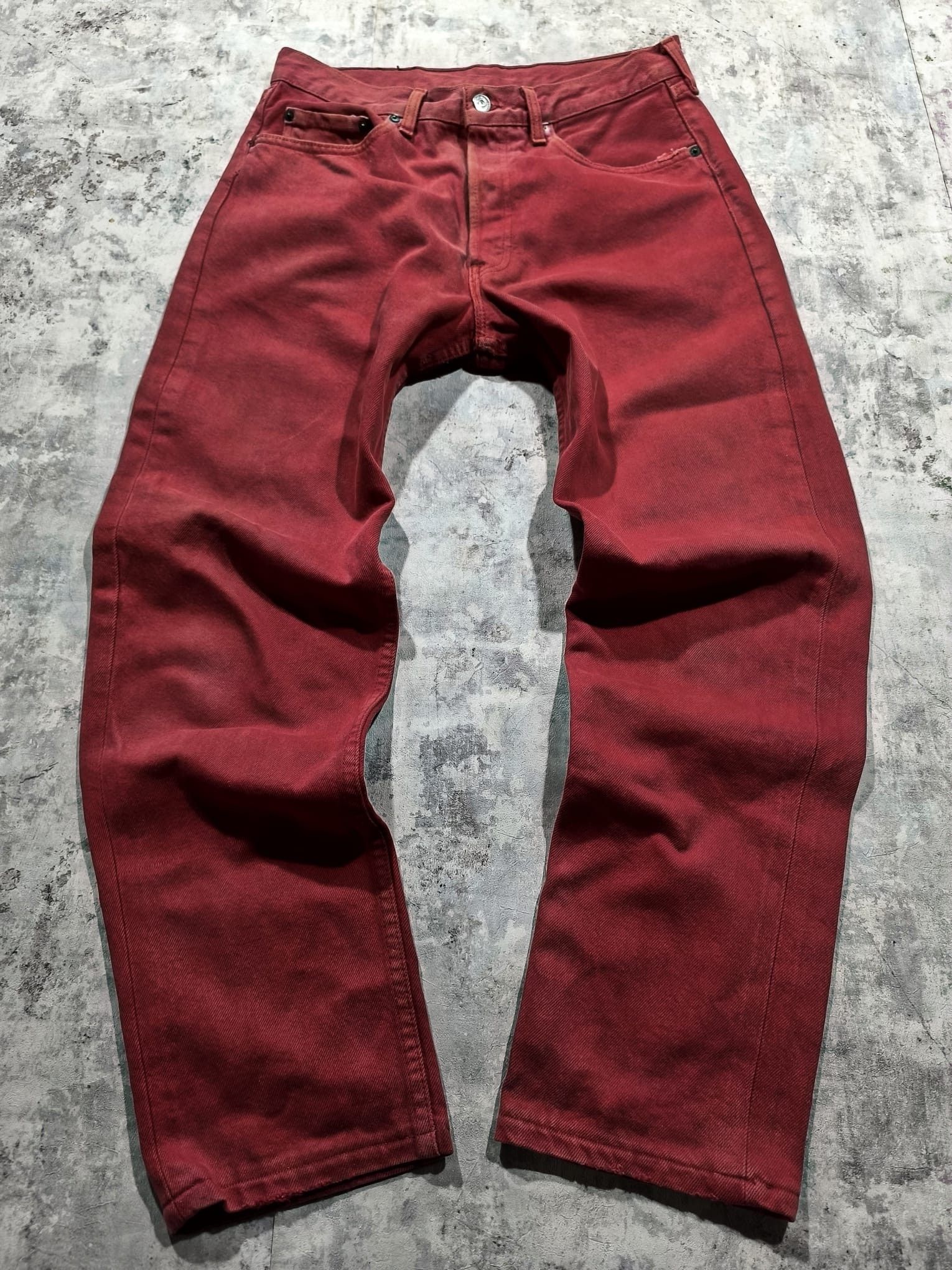 Levi's Vintage 1991 Made in france red 501 Size US 31 - 1 Thumbnail
