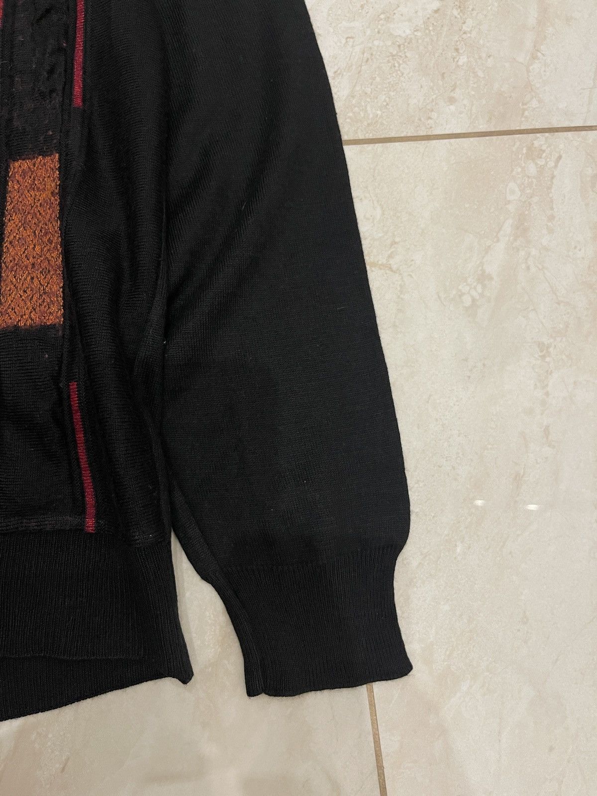Other Vintage Montechiaro Sweater black 90s Knit wool Size US M / EU 48-50 / 2 - 5 Thumbnail