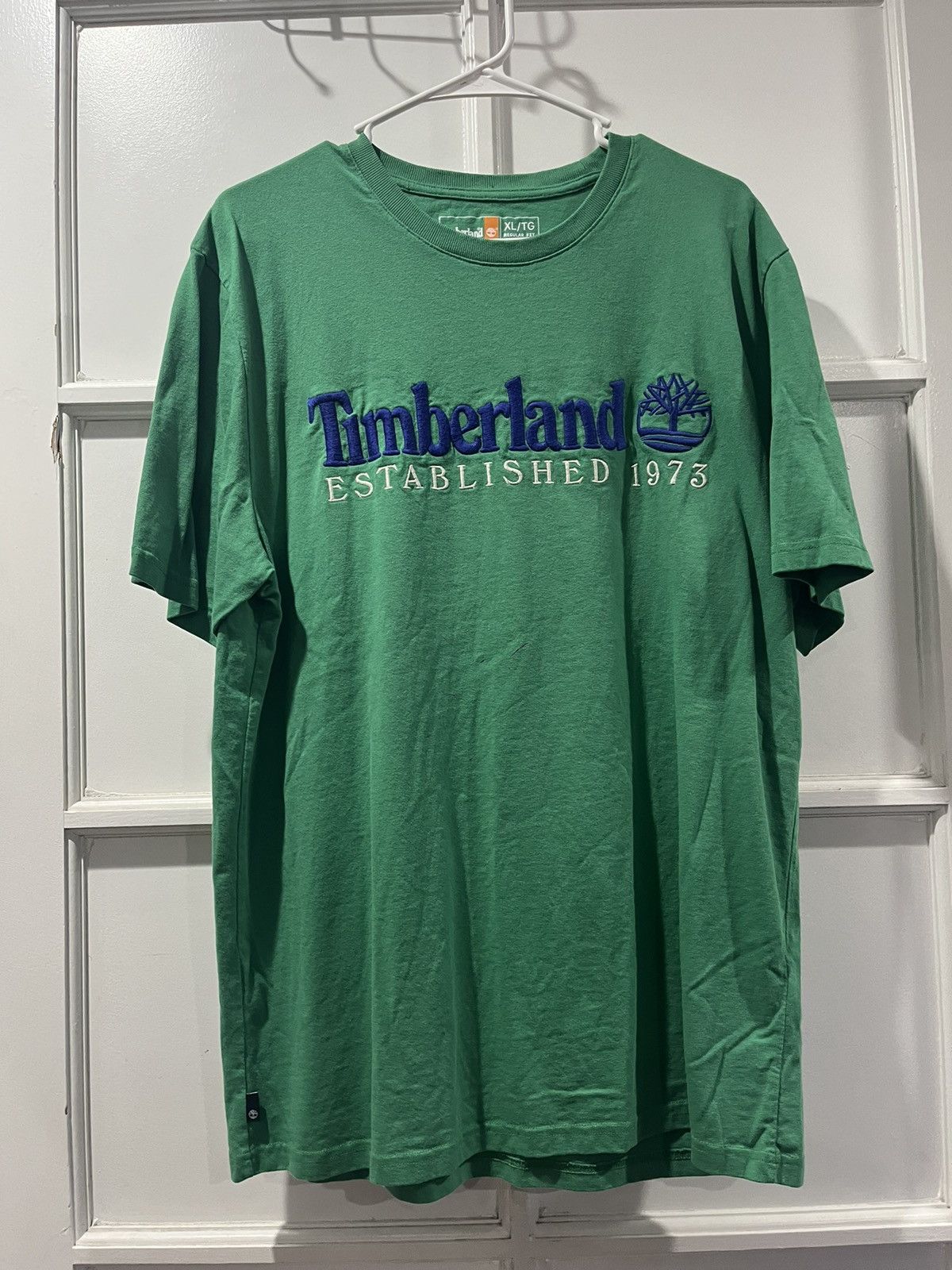 Timberland Timberland Embroidered Logo Tshirt Size US XL / EU 56 / 4 - 1 Thumbnail