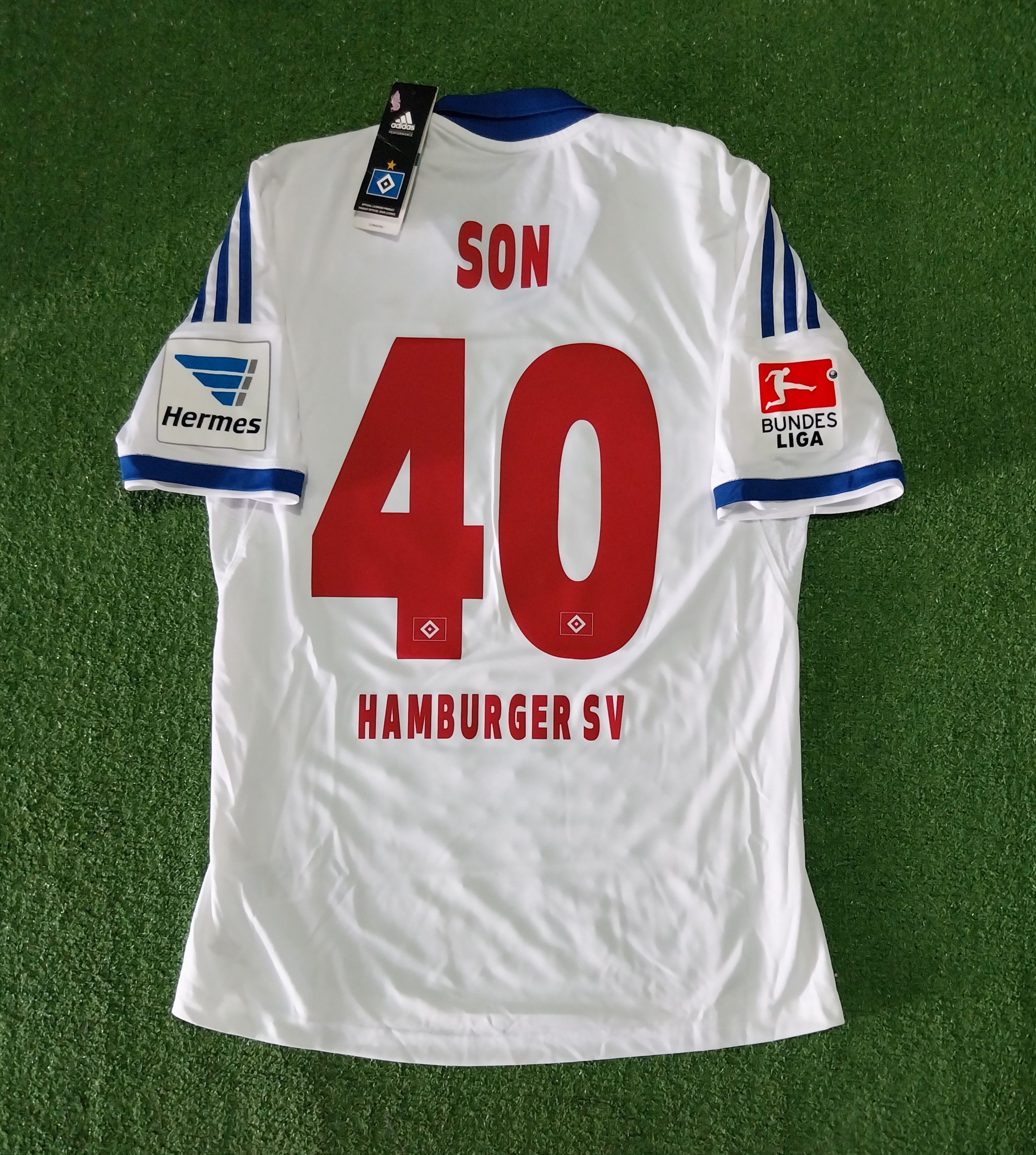 Hamburg sv home 2013/2014 son heung min jersey football