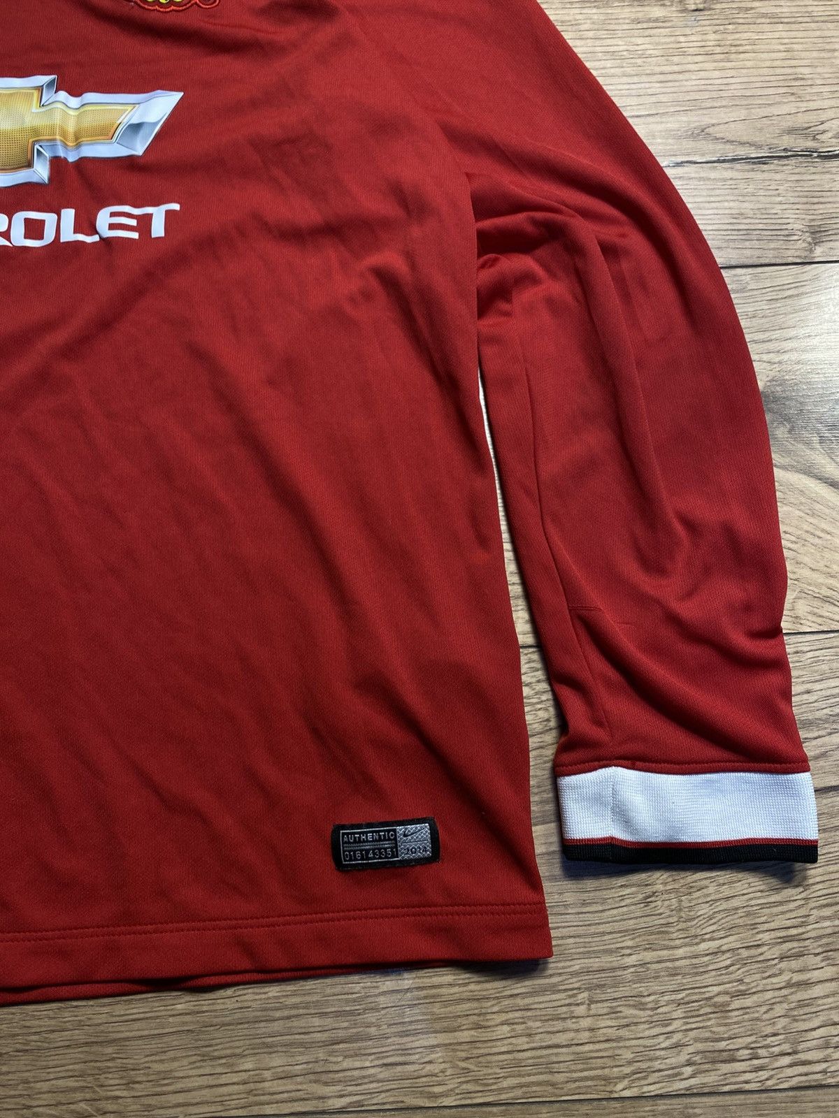 Nike Nike Manchester United 2014-15 Home Long Sleeve Di Maria #7 Size US L / EU 52-54 / 3 - 3 Thumbnail