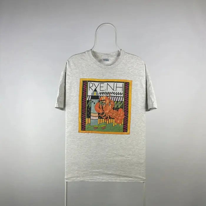 Band Tees Hanes beefy-T T-shirt vintage made in USA size XLarge grey Size US XL / EU 56 / 4 - 1 Thumbnail