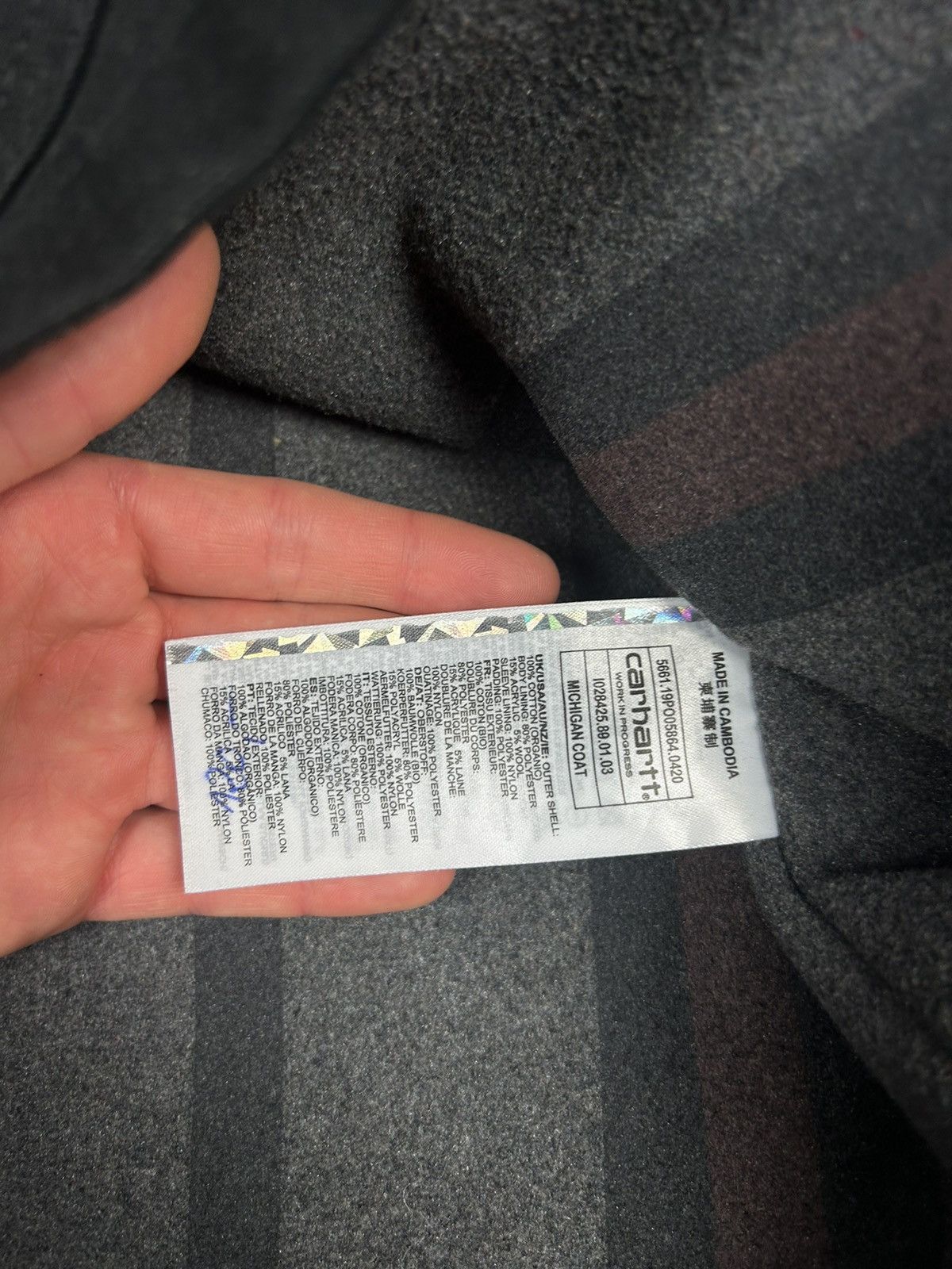 Carhartt × Carhartt Wip Carhartt WIP Michigan jacket Size US S / EU 44-46 / 1 - 8 Thumbnail