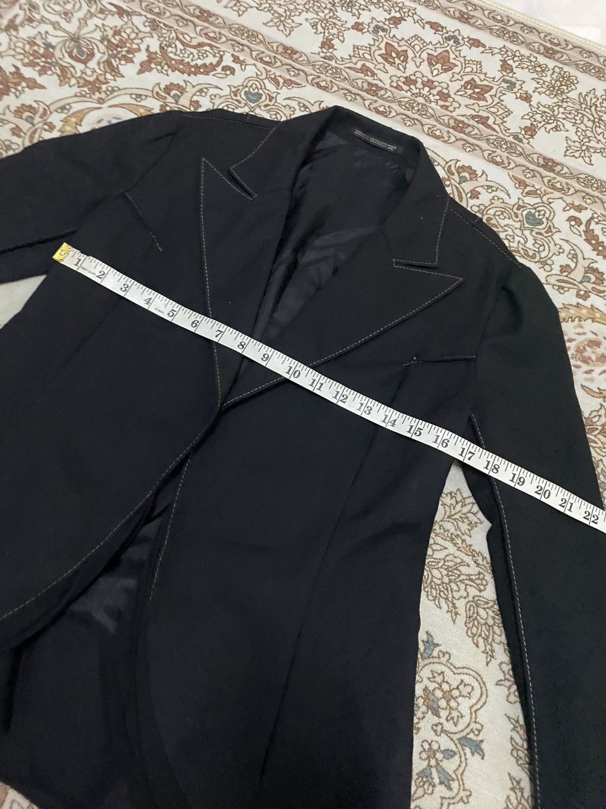 Yohji Yamamoto Iconic Signature Yohji Yamamoto Jacket Coat Size S / US 4 / IT 40 - 10 Thumbnail
