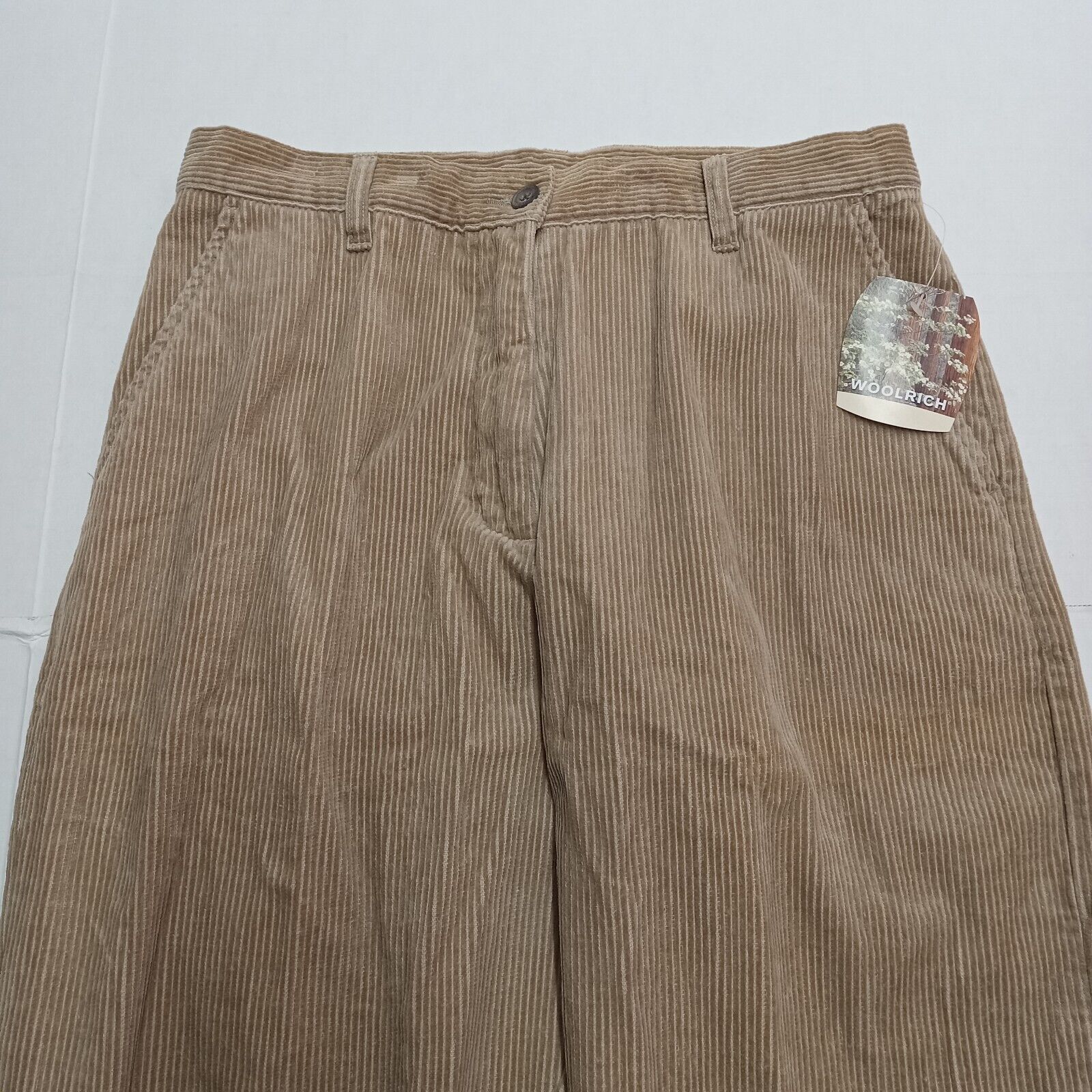 Woolrich Woolen Mills Woolrich 1964 Pants Womens 10 Beige Khaki Corduroy High Rise Size 32" / US 10 / IT 46 - 3 Thumbnail