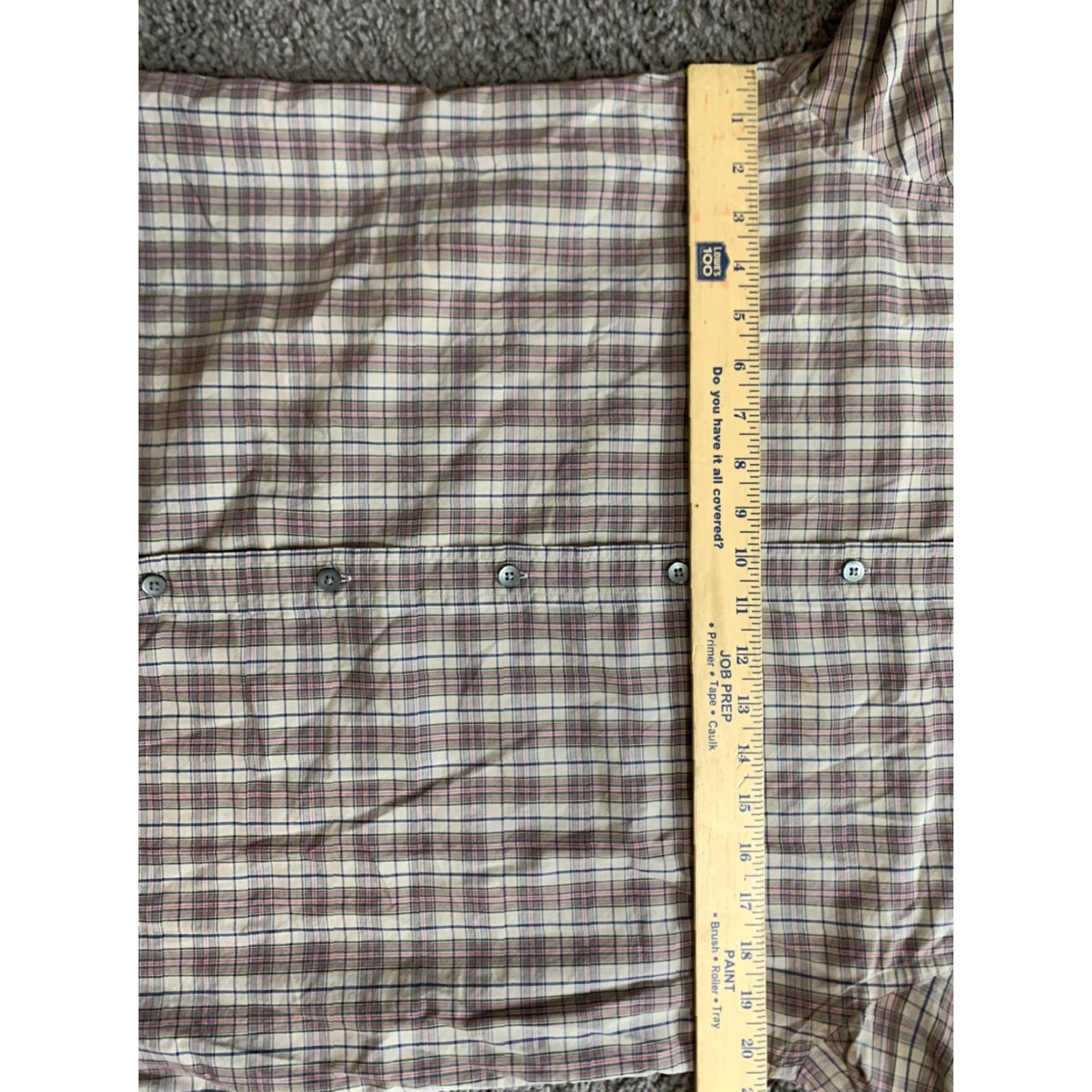 Express EXPRESS Button Up Shirt Mens M Modern Fit L/S Gray Plaid Check Casual Business Dress Shirt Mens Medium Gray Plaid Advanced Fit Modern Style Size US M / EU 48-50 / 2 - 4 Thumbnail