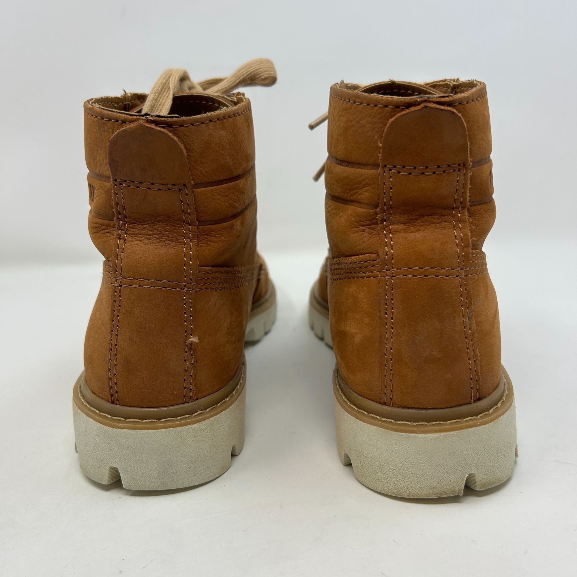 Caterpillar Caterpillar CAT Leather Work Boots Men’s 7.5 Brown Tan Flex Size US 7.5 / EU 40-41 - 2 Thumbnail