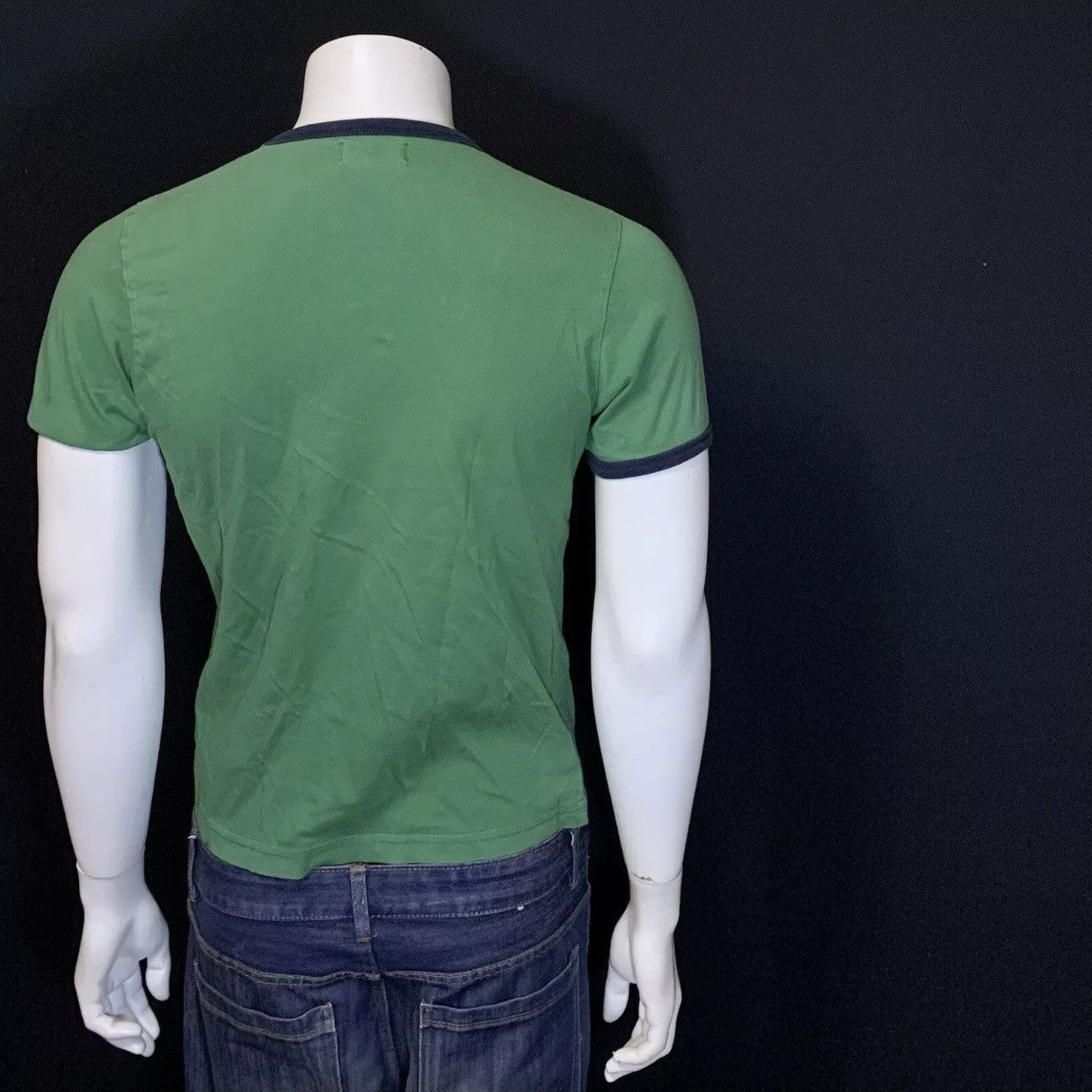 Fred Perry × Vintage 80s 90s Vintage Fred Perry T Shirt Skins Mod Casuals Green Size US S / EU 44-46 / 1 - 3 Thumbnail
