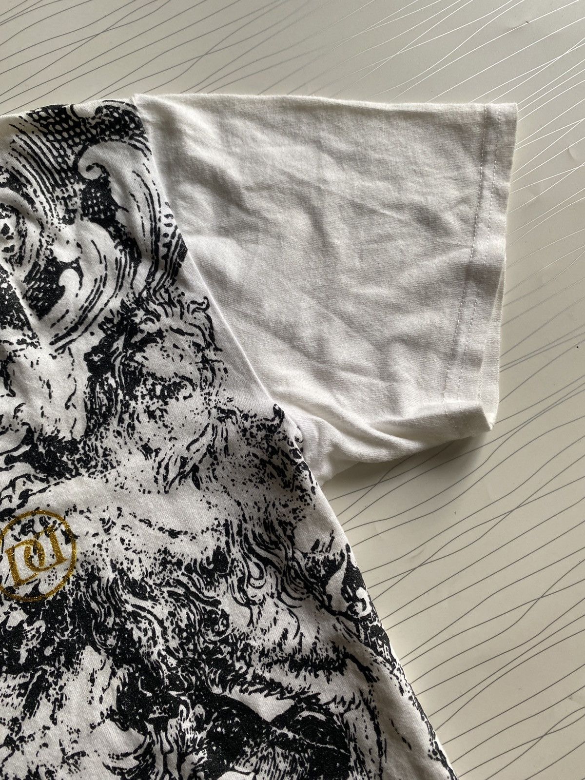 If Six Was Nine Japanese Y2k All Over Print Affliction Styled Tee Size US M / EU 48-50 / 2 - 3 Thumbnail