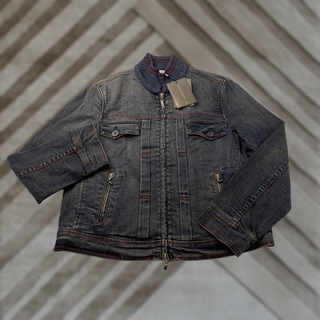St. John NWT St John Sport Garnet Dark Denim Coat Jacket Womens Medium NWT St John Sport Garnet Dark Denim Coat Jacket Womens Medium Size M / US 6-8 / IT 42-44 - 1 Thumbnail