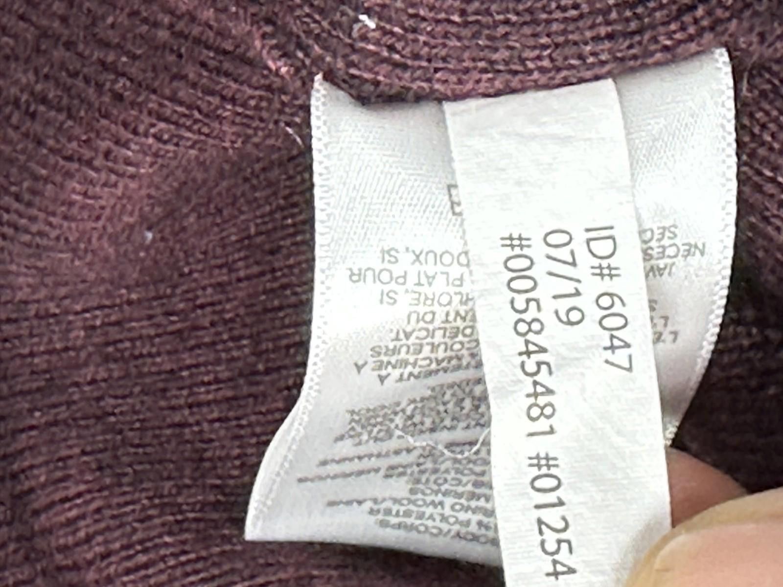 Express Express Merino Wool Blend Pullover V-Neck Sweater Mens Red M Size US M / EU 48-50 / 2 - 8 Thumbnail