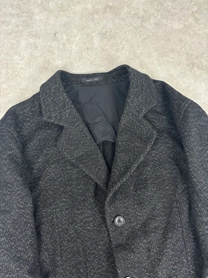 Emporio Armani AW2005 Emporio Armani Long Premium Wool Black Coat Size US L / EU 52-54 / 3 - 4 Thumbnail