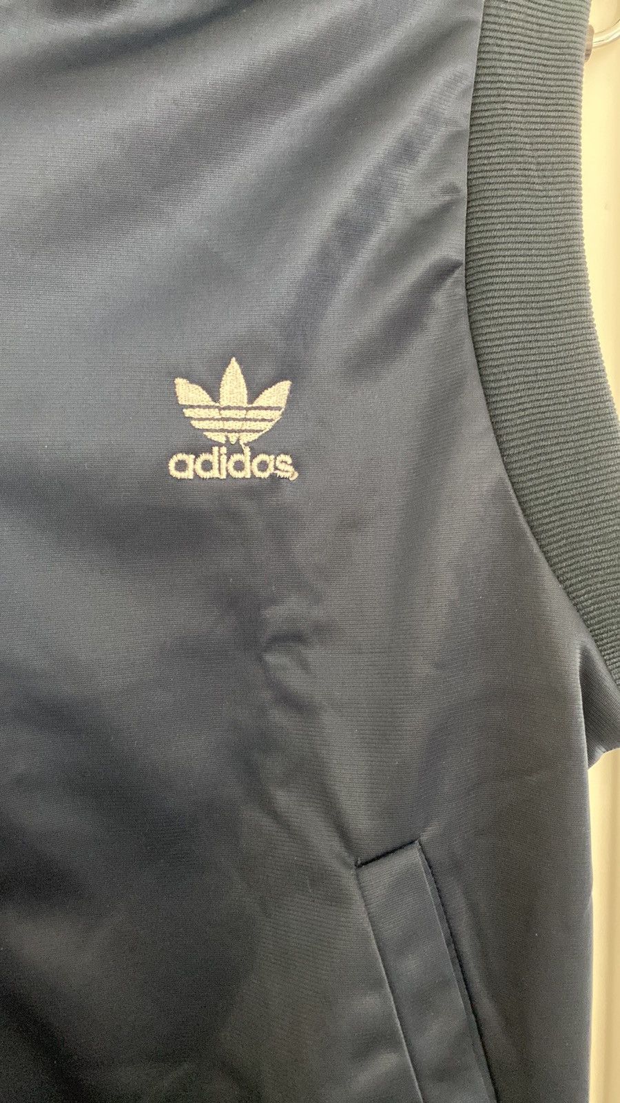 Adidas × Vintage Vintage zip track vest Size US M / EU 48-50 / 2 - 3 Thumbnail