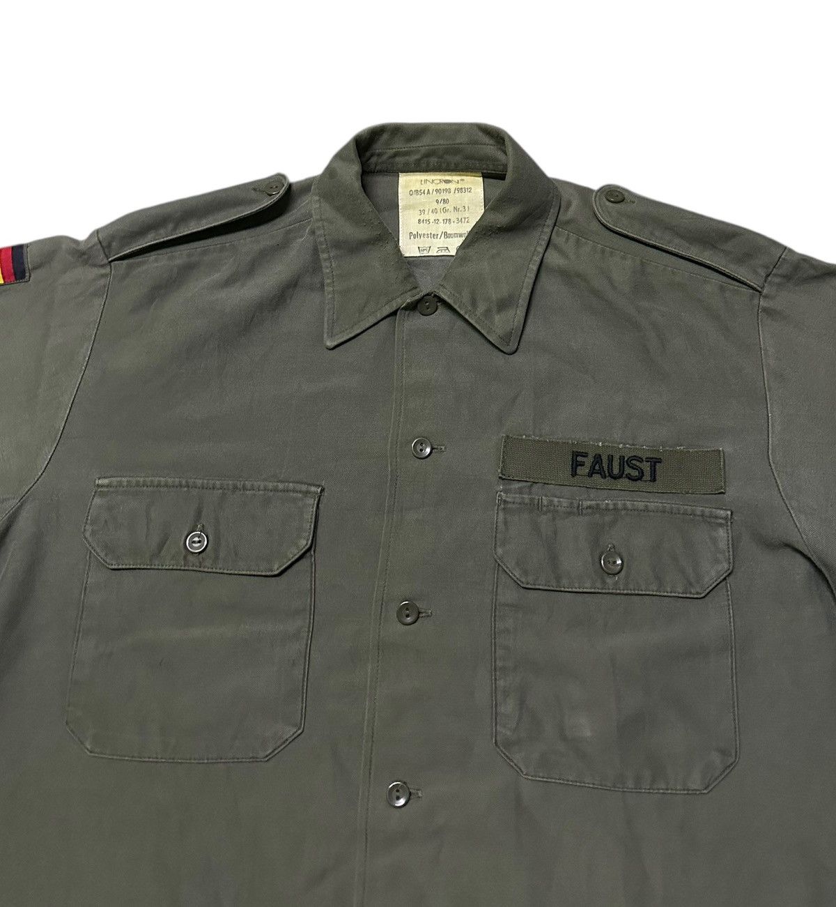 Vintage Vintage 70s German army shirts Size US M / EU 48-50 / 2 - 3 Thumbnail