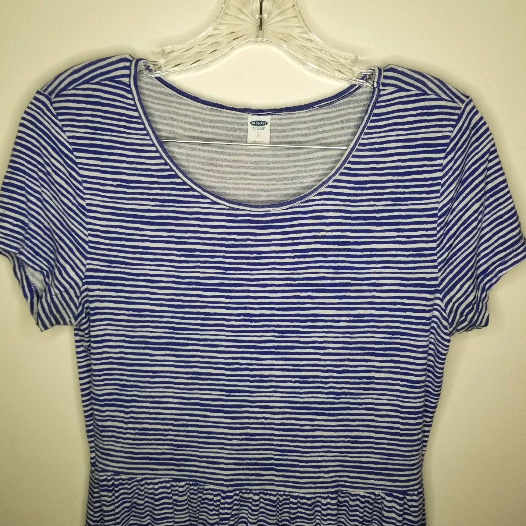 Old Navy Old Navy Striped Maxi Dress Womens Small Blue Size S / US 4 / IT 40 - 2 Thumbnail