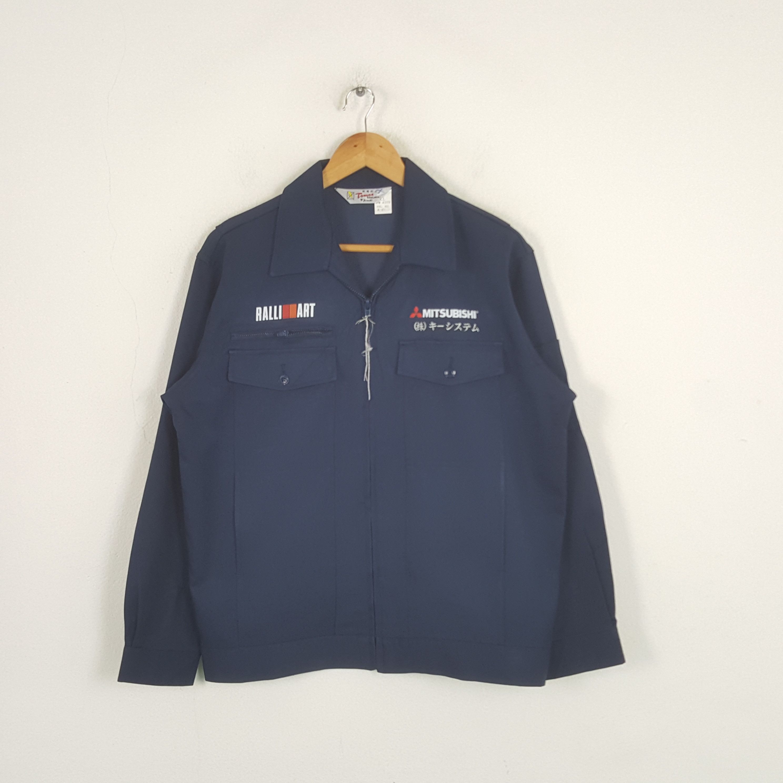 Other Vintage Mitsubishi Rally Art Japanese Custom Jacket C290N31 Size US L / EU 52-54 / 3 - 3 Thumbnail
