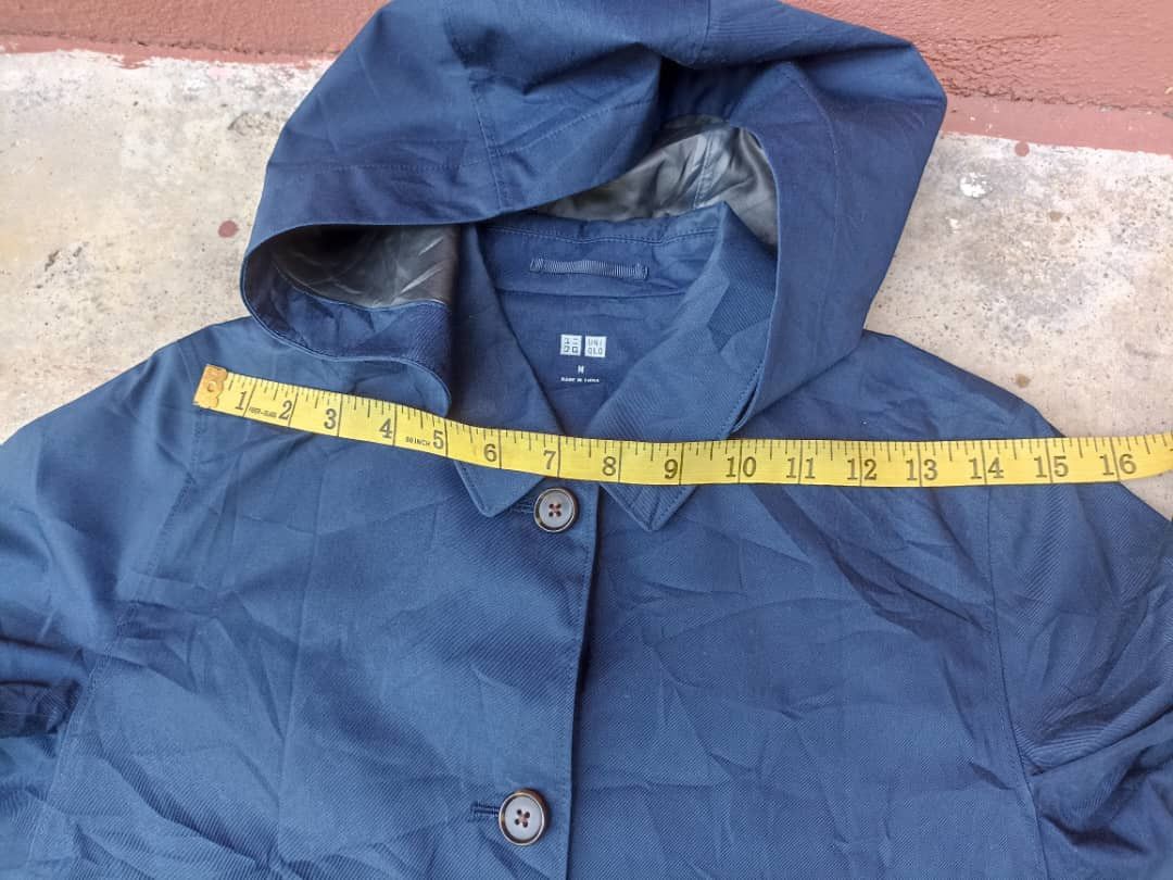 Japanese Brand Uniqlo Rain Jacket Button Up Size M / US 6-8 / IT 42-44 - 14 Thumbnail
