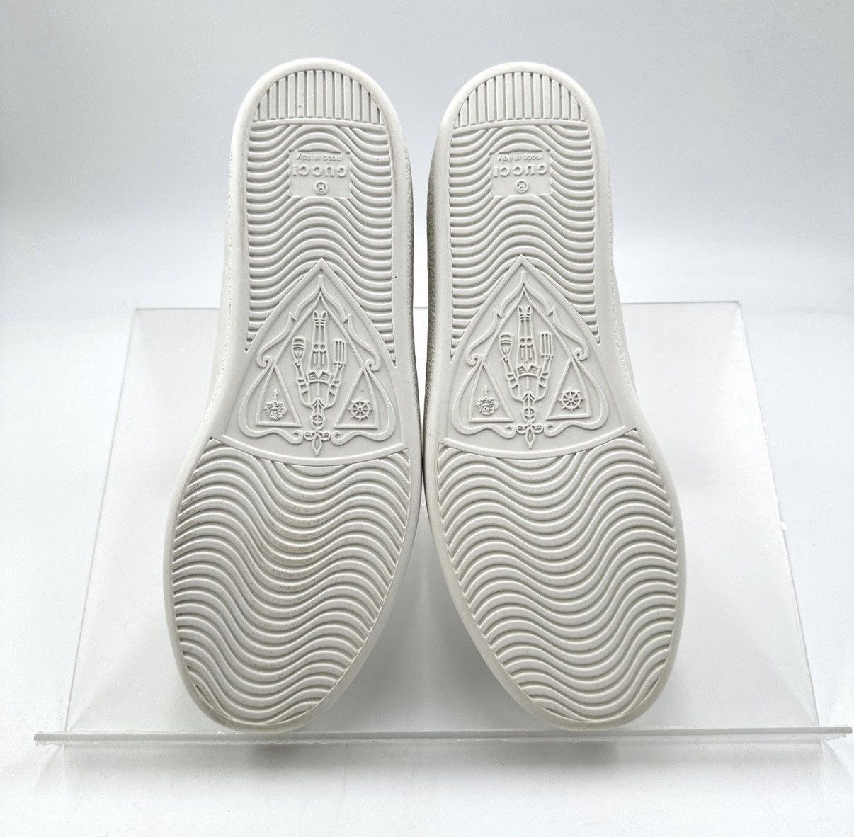 Gucci Gucci Series Embroidered Racket Blue Heel Tab Sneakers K12 Size US 6 / IT 36 - 7 Thumbnail