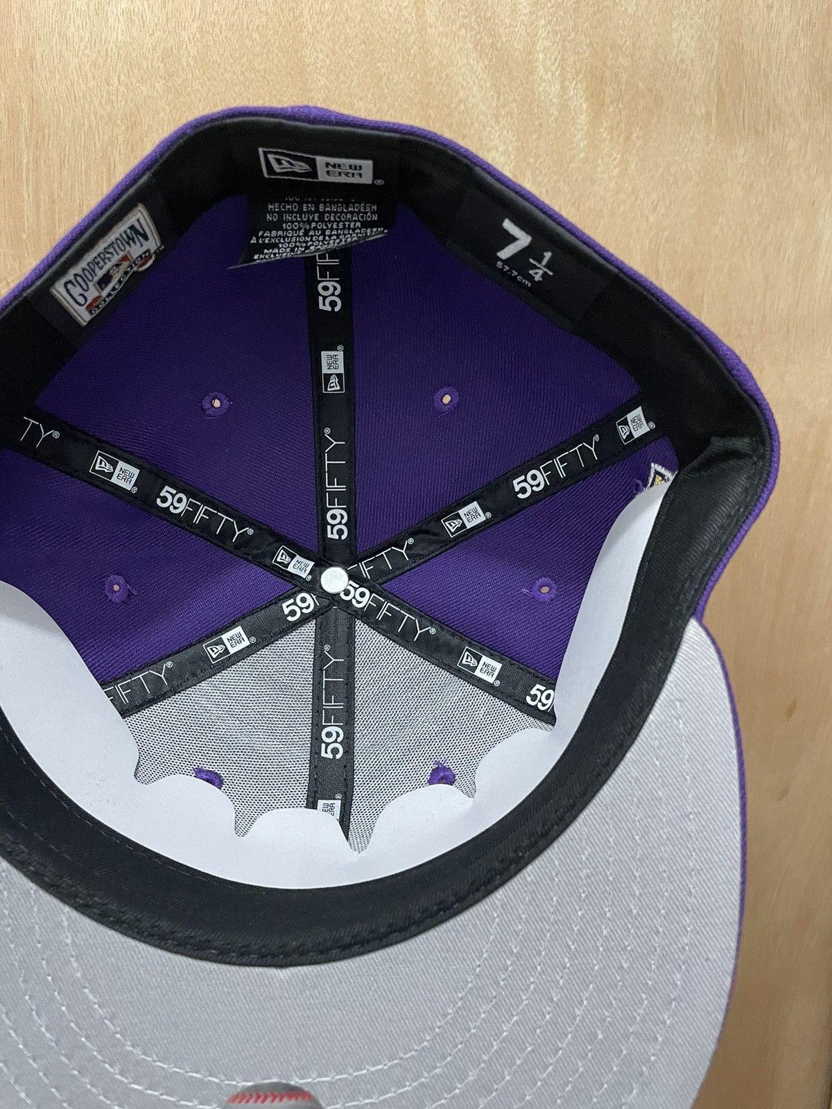 New Era × New York Yankees New York Yankees purple 1999 World Series 59fifty 7 1/4 Size ONE SIZE - 6 Thumbnail