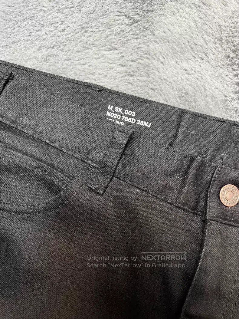 Celine CELINE Black Basic Denim Jeans Size US 33 - 3 Thumbnail