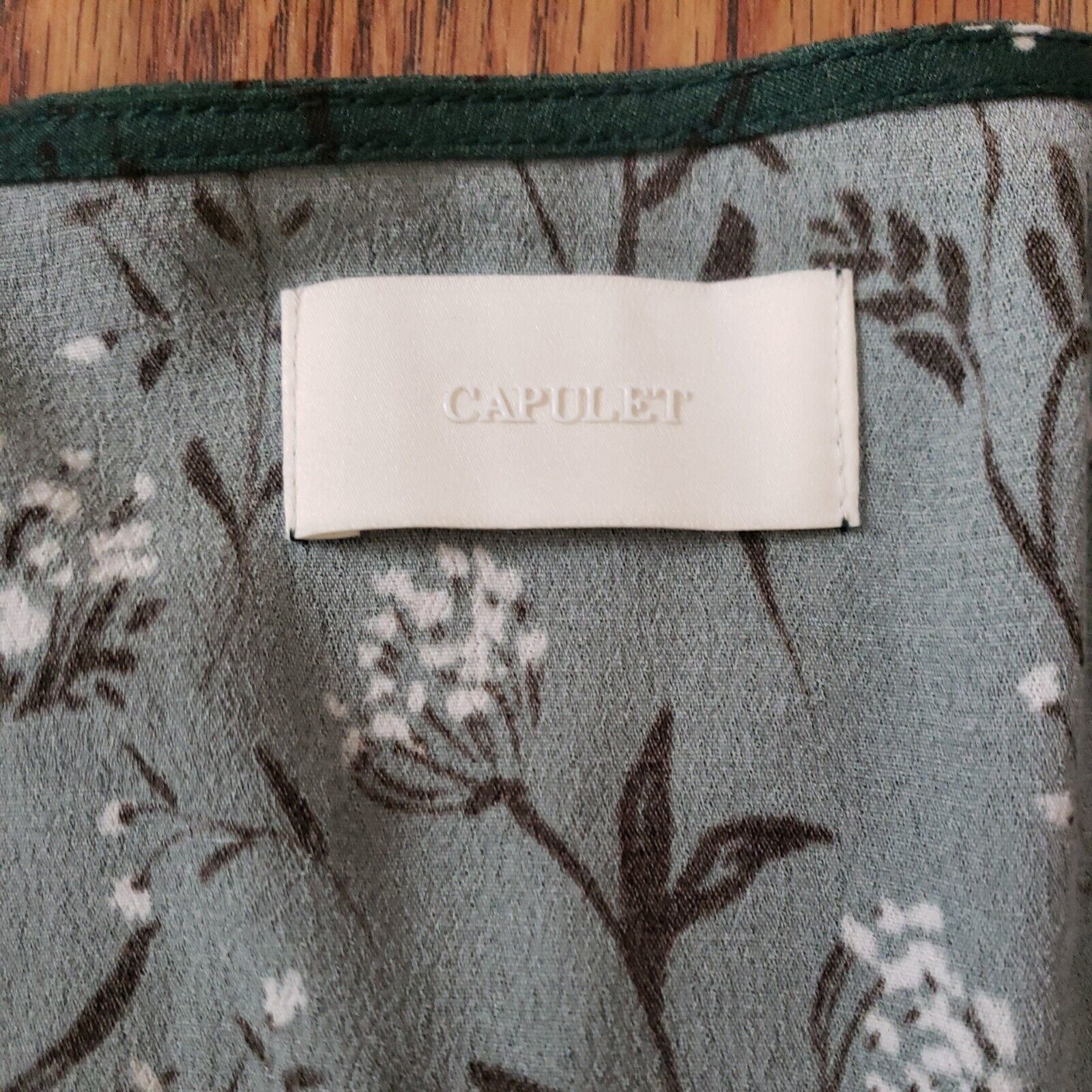 Other Revolve x Capulet Bodysuit Top Womens XS Green Floral Daria Size XS / US 0-2 / IT 36-38 - 10 Thumbnail