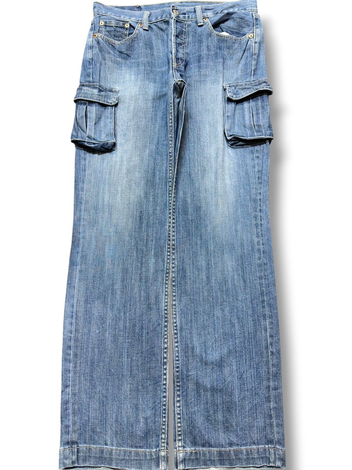 Levi's Vintage Clothing Vintage Levi’s W 318 Cargo Tatical Denim Size US 31 - 1 Thumbnail