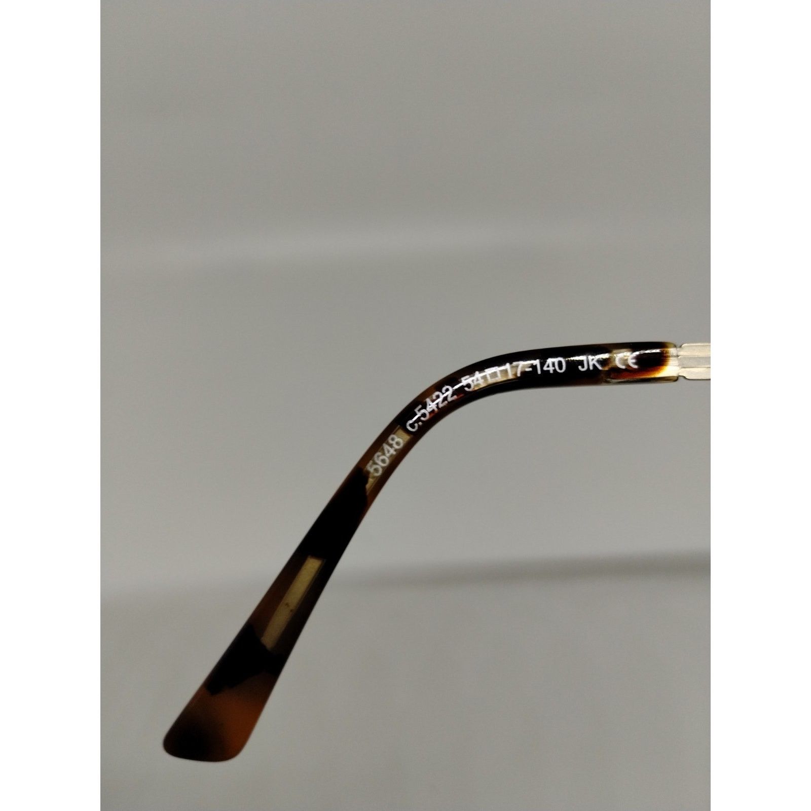 Vintage Prodesign Iris Collection Eyeglass Frames 5648 c.5422 Tort Size ONE SIZE - 8 Thumbnail