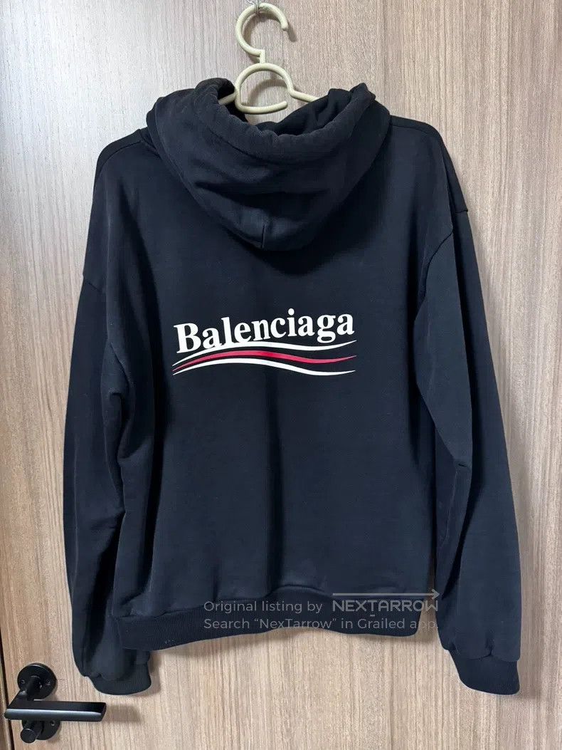 Balenciaga Balenciaga Hooded Sweatshirt, Men's Size S Size US S / EU 44-46 / 1 - 2 Thumbnail
