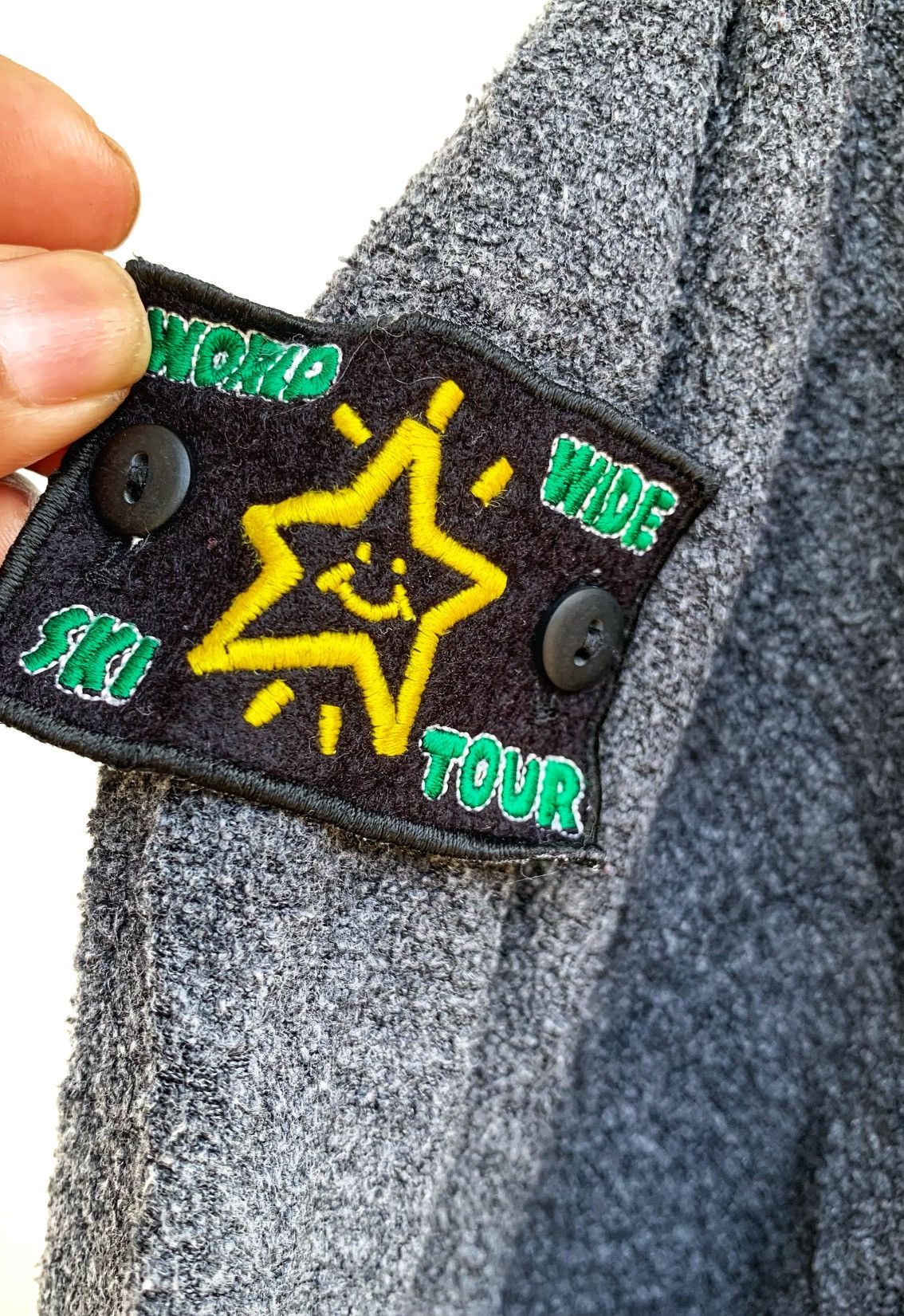 Jean Charles De Castelbajac × Vintage Vintage Half zipper Sweather Fleece with single pocket Size S / US 4 / IT 40 - 5 Thumbnail