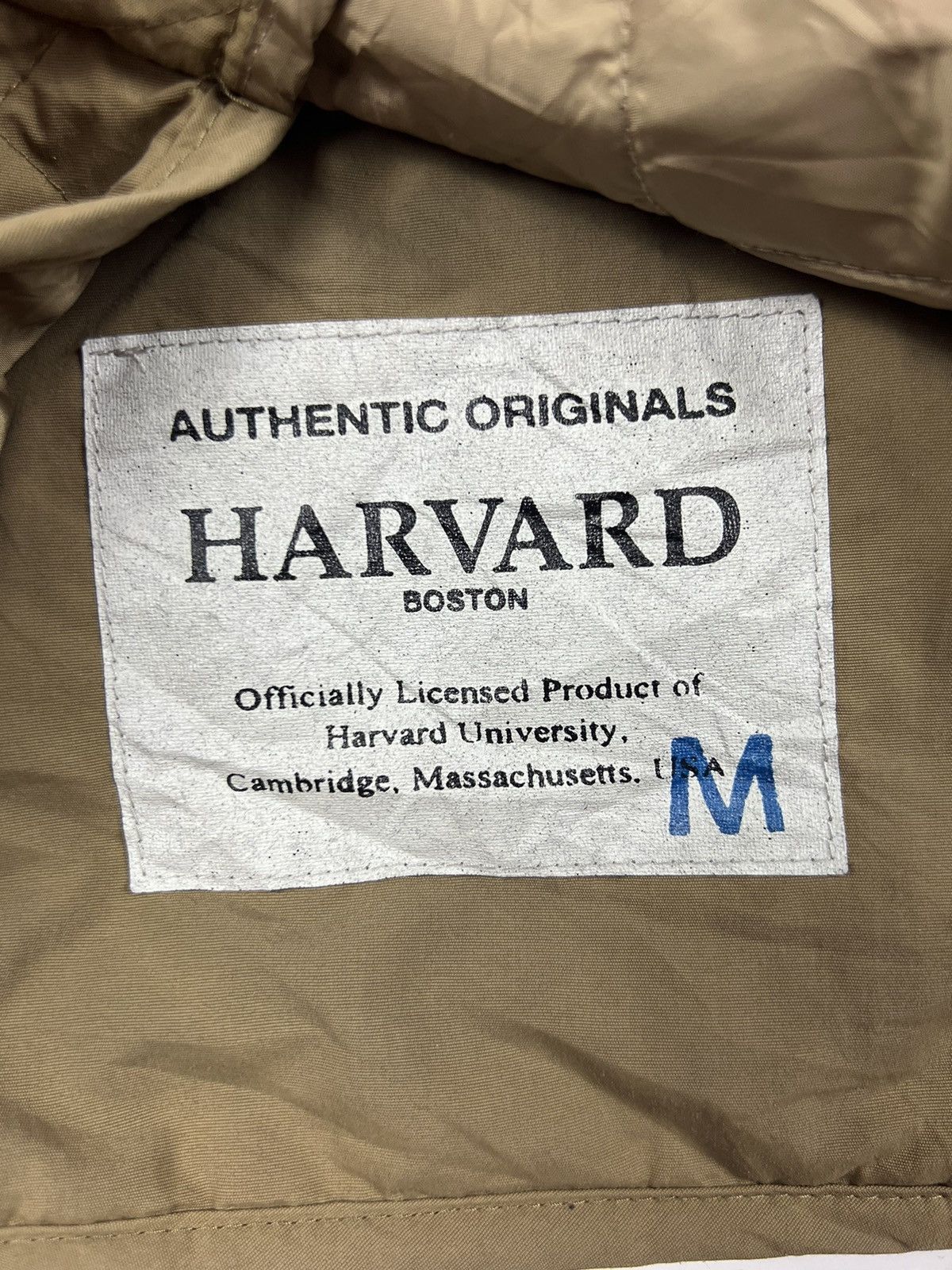 Other 🔥 HARVARD BOSTON UNIV. QUILTED LIGHT JACKET - M Size US M / EU 48-50 / 2 - 6 Thumbnail