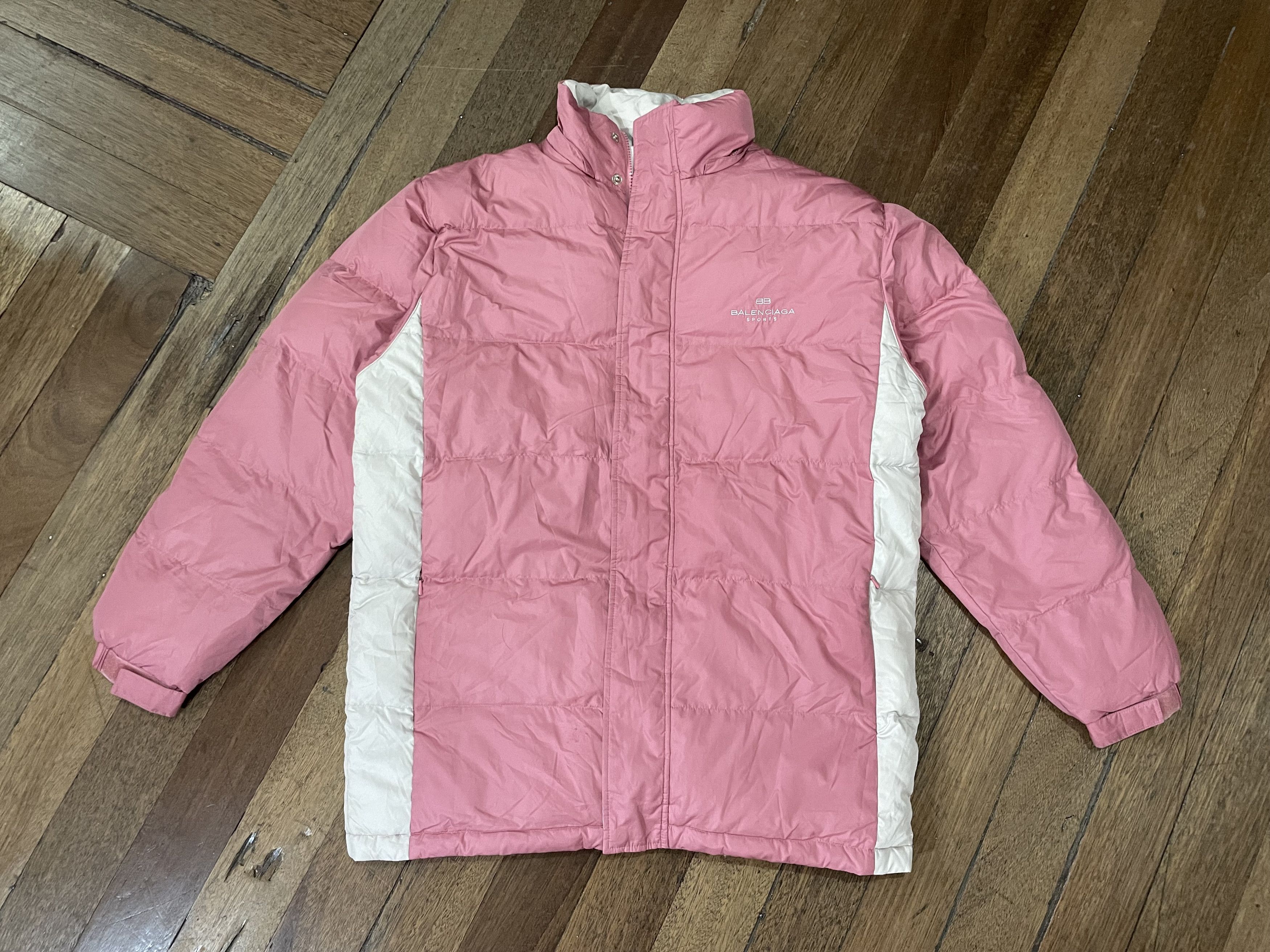 Balenciaga Vintage Balenciaga Sports - Puffer Jacket - Reversible Size US L / EU 52-54 / 3 - 1 Thumbnail