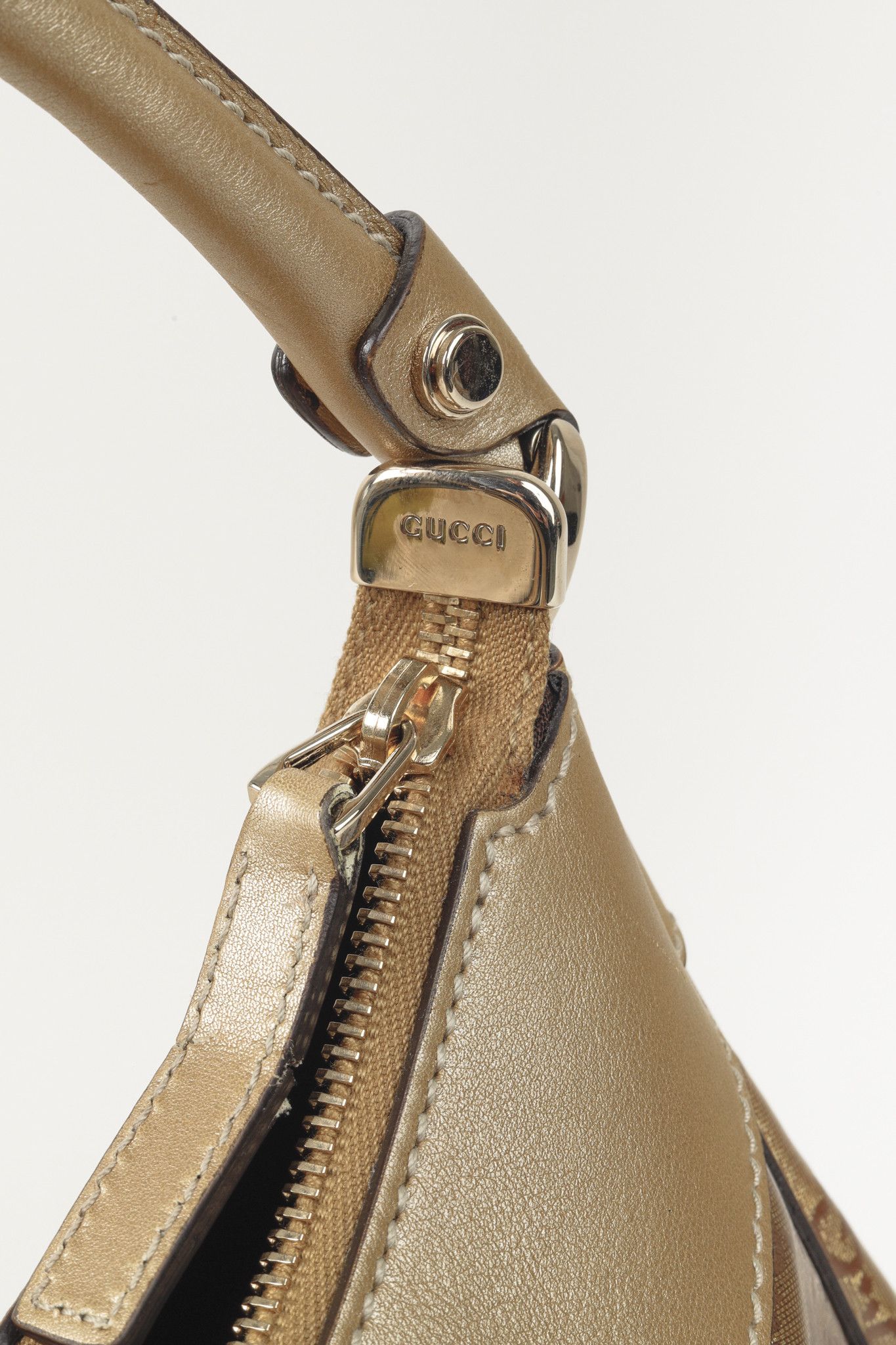 Gucci Gucci 2000s Style Metallic GG Crystal Abbey D-Ring Bag Size ONE SIZE - 11 Thumbnail